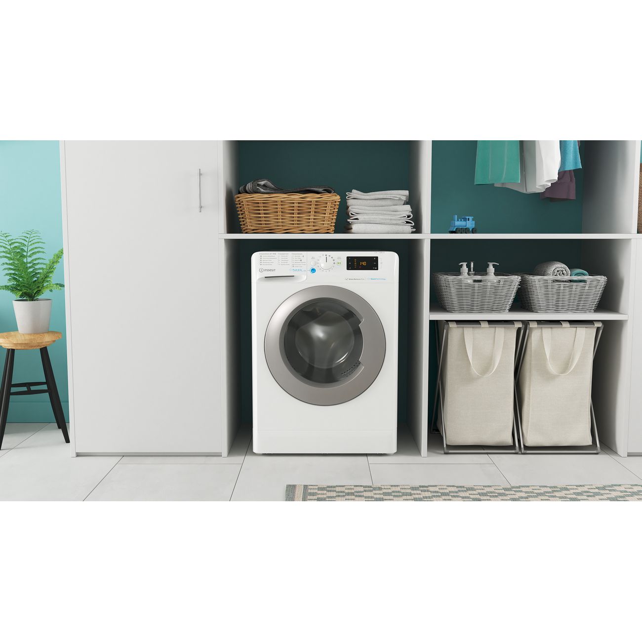 Стиральная машина узкая Indesit BWSE 71252X WSV RU