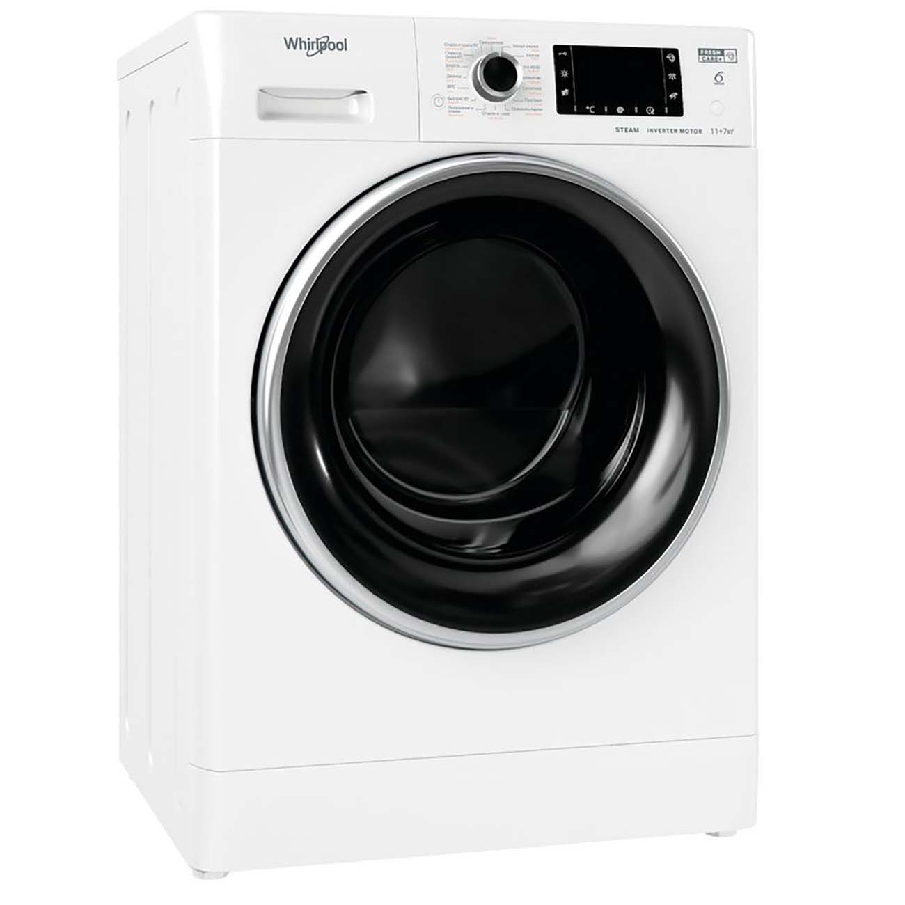 Купить Стиральная машина с сушкой Whirlpool FWDD 1171582 WBCV RU в каталоге  интернет магазина М.Видео по выгодной цене с доставкой, отзывы, фотографии  - Москва