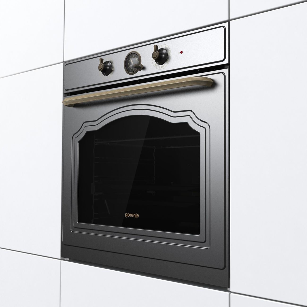 Купить Электрический духовой шкаф Gorenje BOS67372CLB в каталоге интернет  магазина М.Видео по выгодной цене с доставкой, отзывы, фотографии - Москва