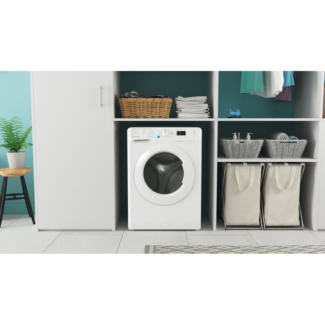 Стиральная машина узкая Indesit BWSA 71052X WWV RU