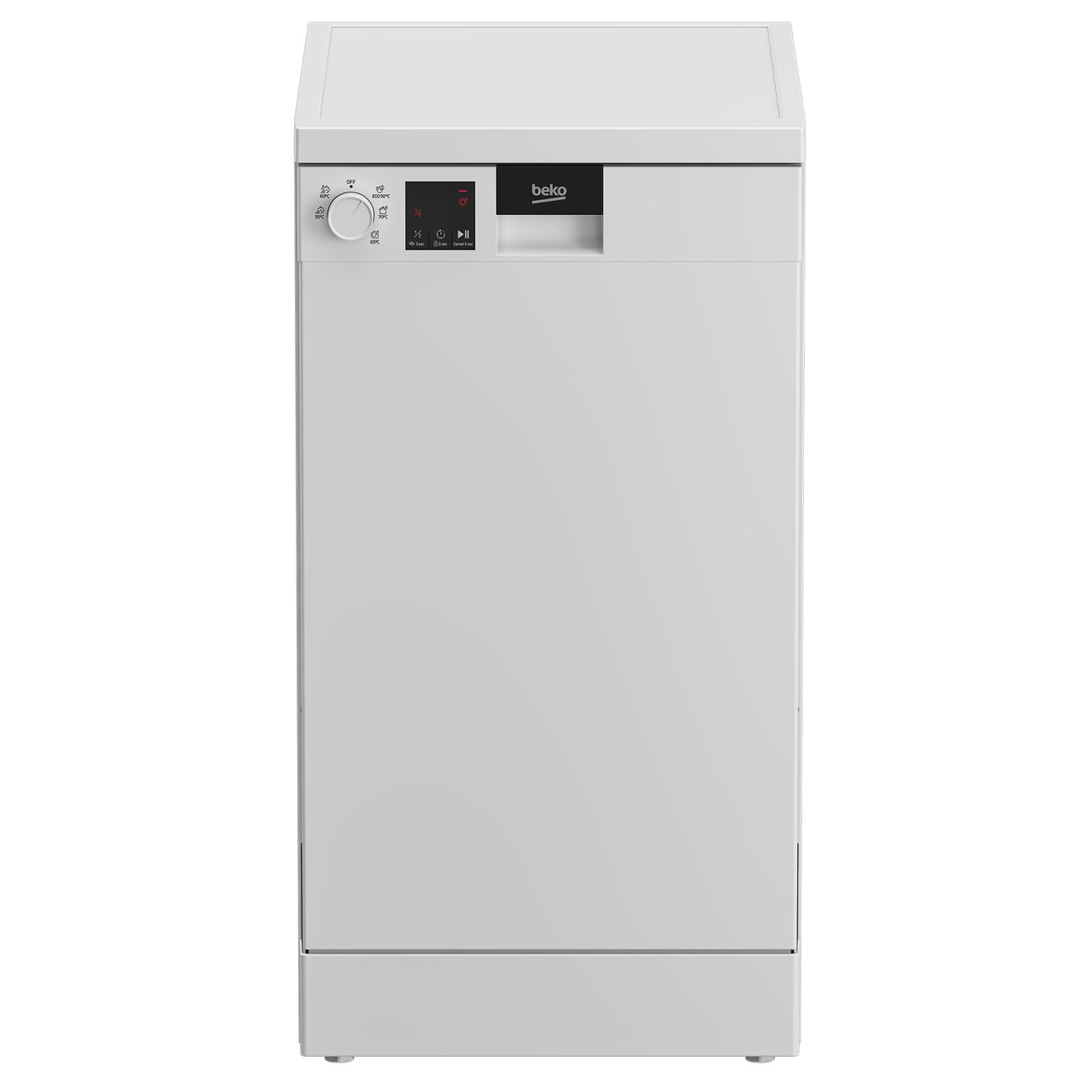 Купить Посудомоечная машина 45 см Beko DVS050R01W в каталоге интернет  магазина М.Видео по выгодной цене с доставкой, отзывы, фотографии - Москва