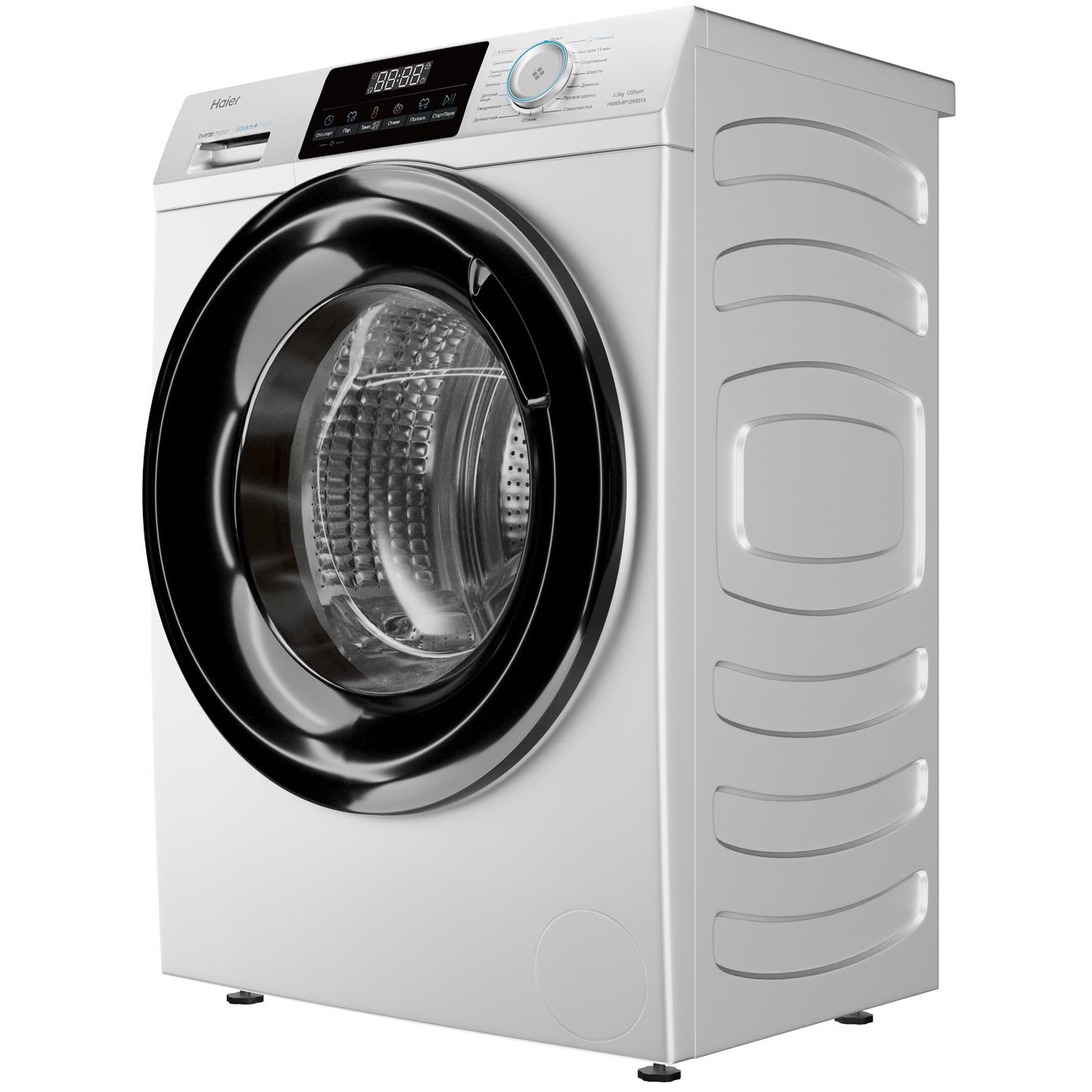 Купить Стиральная машина узкая Haier HW65-BP129301A в каталоге интернет  магазина М.Видео по выгодной цене с доставкой, отзывы, фотографии - Москва