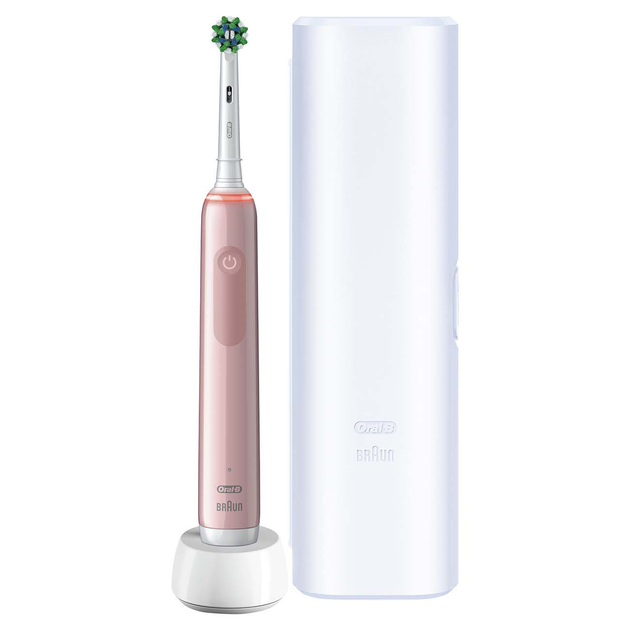 Купить Электрическая зубная щетка Oral-B Pro 3/D505.513.3X Pink в каталоге  интернет магазина М.Видео по выгодной цене с доставкой, отзывы, фотографии  - Москва