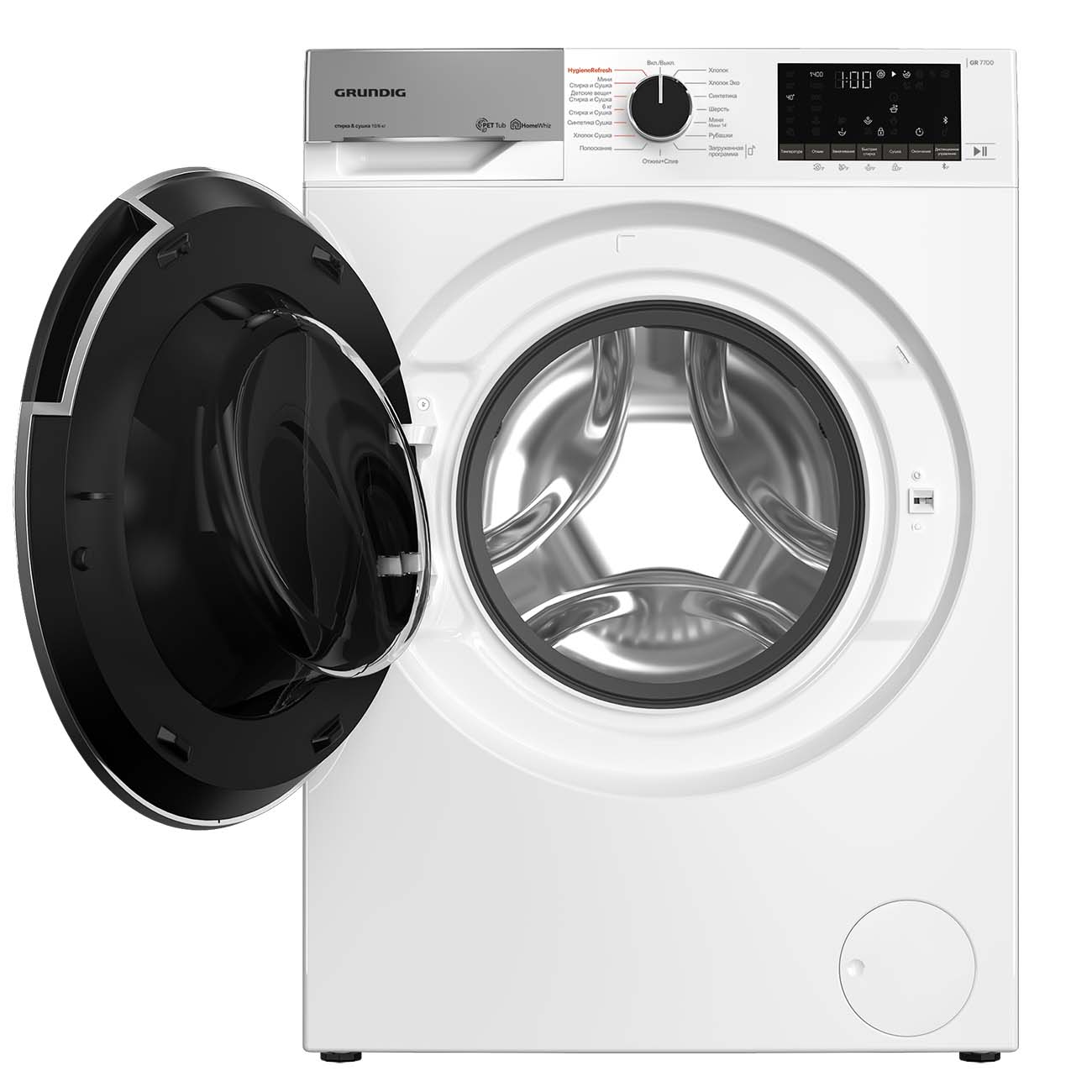 Купить Стиральная машина с сушкой Grundig GW7 P510447 W в каталоге интернет  магазина М.Видео по выгодной цене с доставкой, отзывы, фотографии - Москва