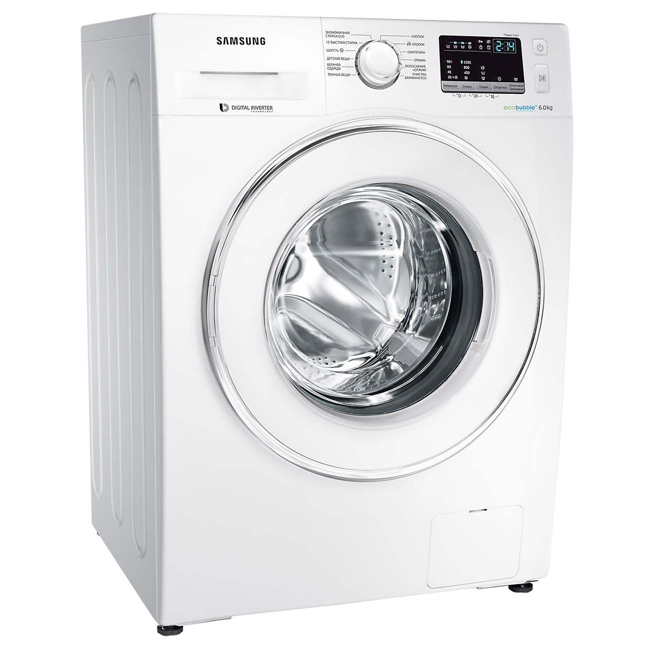 Стиральная машина узкая Samsung WW60J4210JWOLD