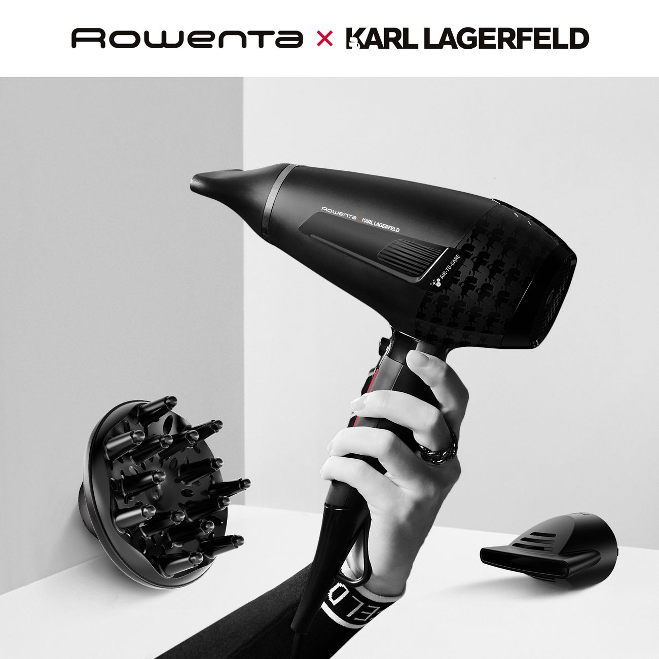 Фен Rowenta Karl Lagerfeld Pro Stylist CV888LF0