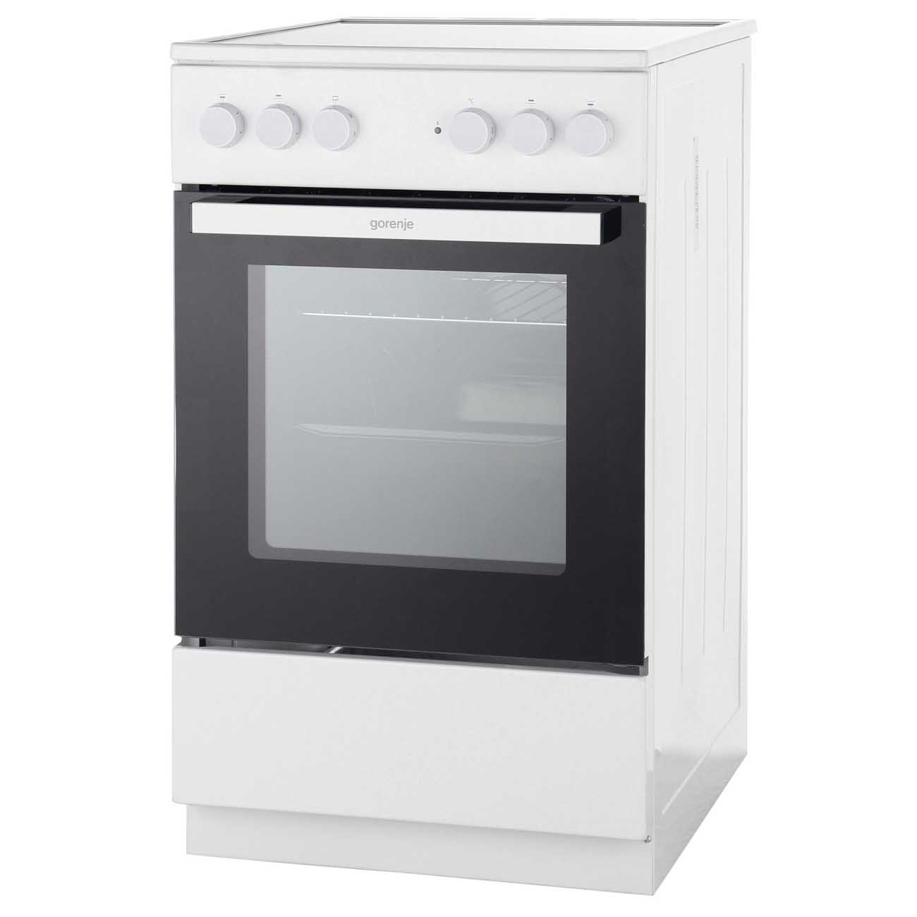 Купить Электрическая плита (50-55 см) Gorenje GEC5A21WG-B в каталоге  интернет магазина М.Видео по выгодной цене с доставкой, отзывы, фотографии  - Москва