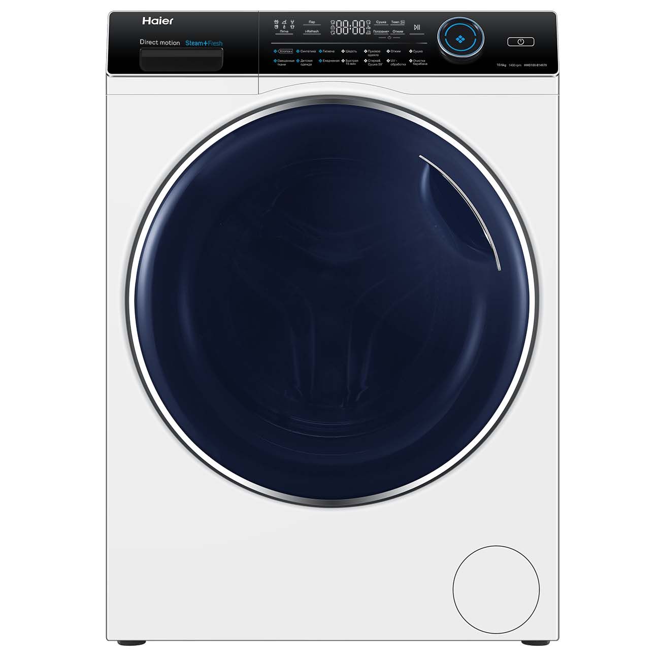 Купить Стиральная машина с сушкой Haier HWD100-B14979 в каталоге интернет  магазина М.Видео по выгодной цене с доставкой, отзывы, фотографии - Москва