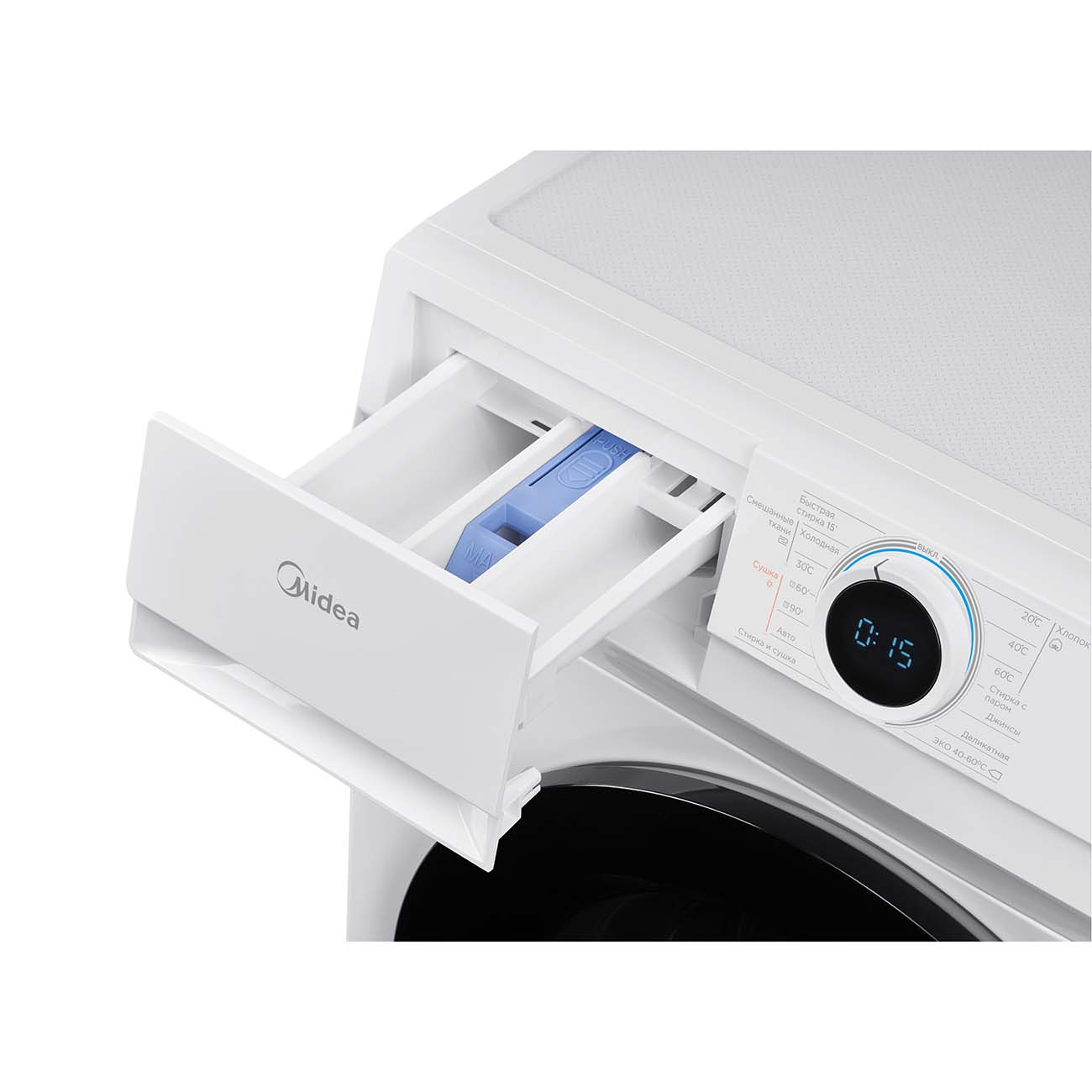 Стиральная машина с сушкой Midea MF100D80BS/W-RU