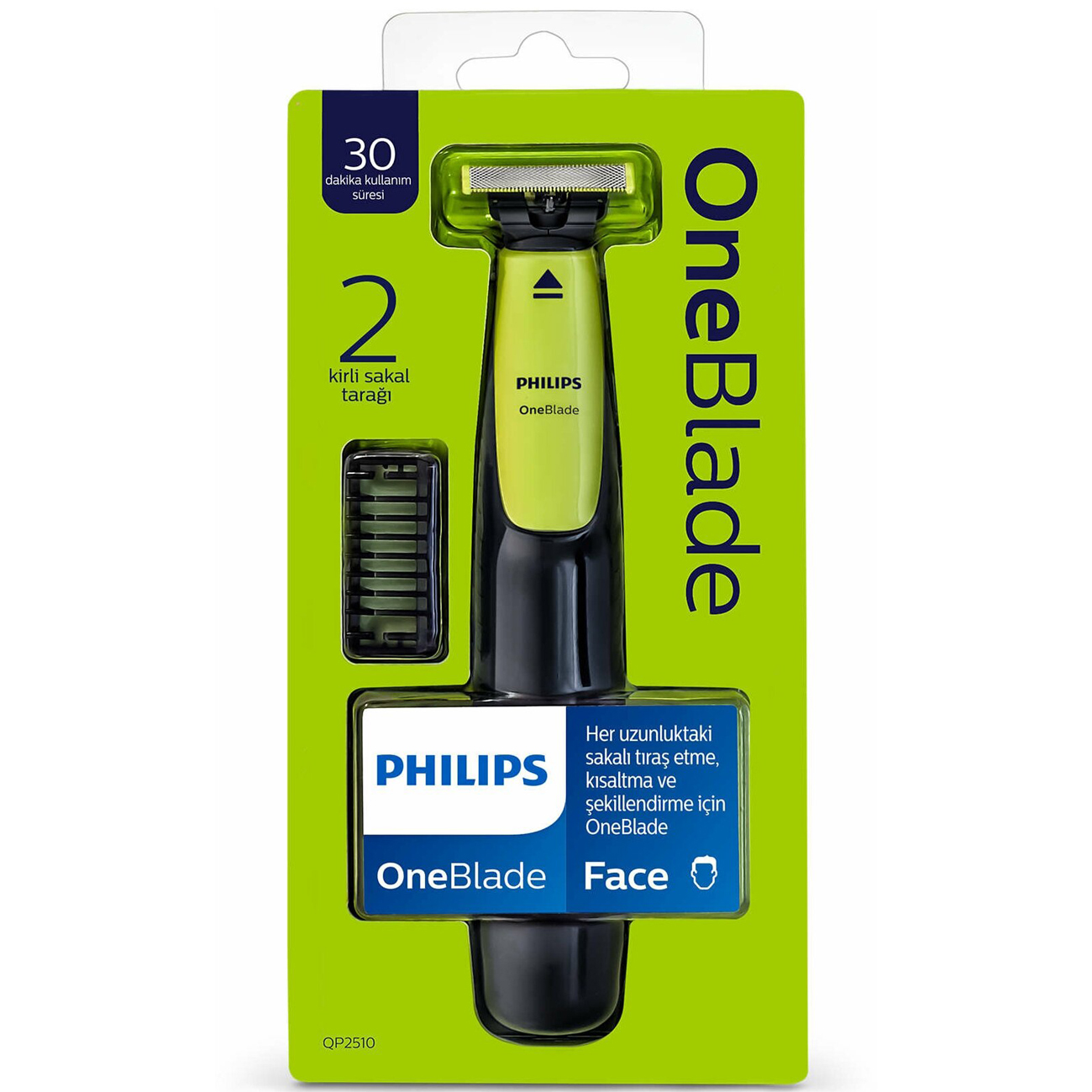 Купить Триммер Philips OneBlade QP2510/10 (2 PIN) в каталоге интернет  магазина М.Видео по выгодной цене с доставкой, отзывы, фотографии - Москва