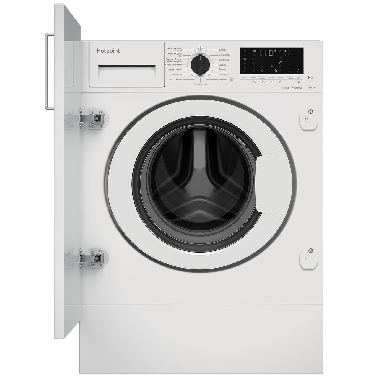 Купить Встраиваемая стиральная машина Hotpoint BI WDHT 8548 V в каталоге  интернет магазина М.Видео по выгодной цене с доставкой, отзывы, фотографии  - Москва