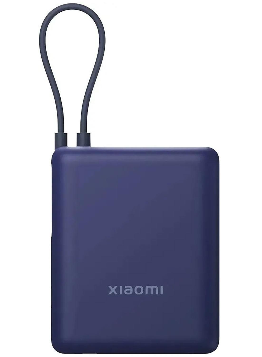 Изображение товара Портативный аккумулятор Xiaomi Power Bank 10000 мАч с быстрой зарядкой и встроенным кабелем Изображение товара Портативный аккумулятор Xiaomi Power Bank 10000 мАч с быстрой зарядкой и встроенным кабелем