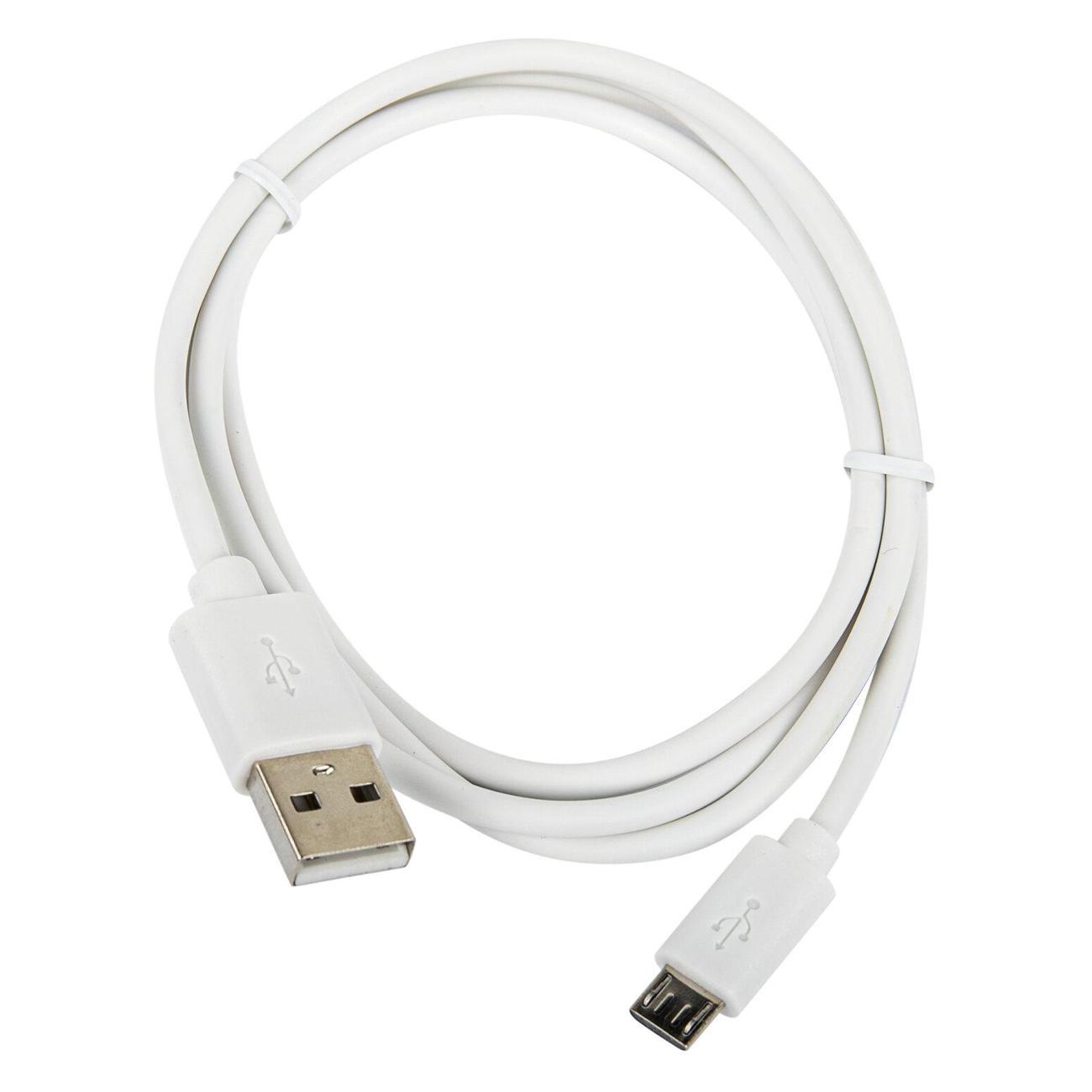 Изображение товара Кабель для смартфона, телефона Sonnen USB 2.0-microUSB 1м белый Изображение товара Кабель для смартфона, телефона Sonnen USB 2.0-microUSB 1м белый
