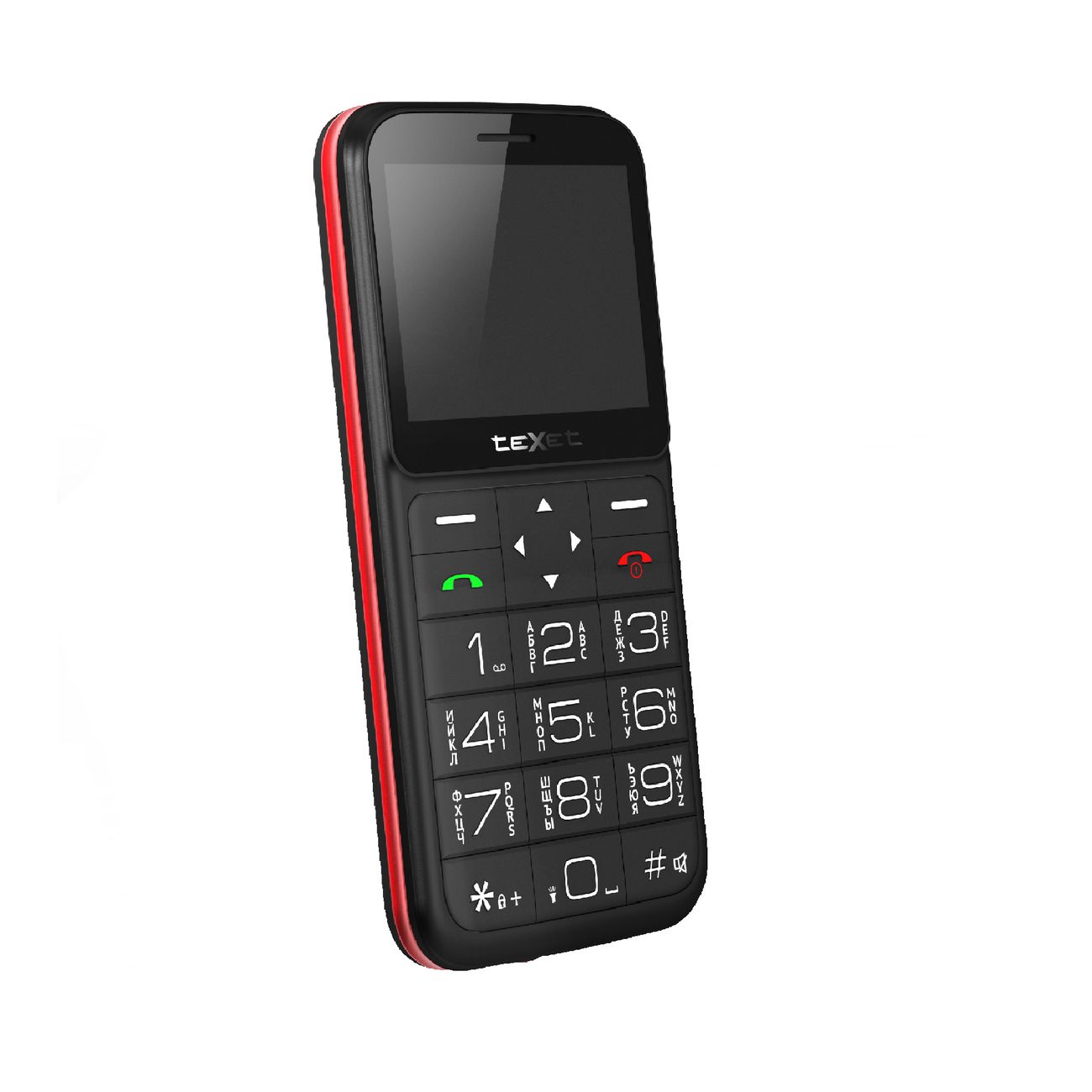 Мобильный телефон teXet TM-B226 Black/Red