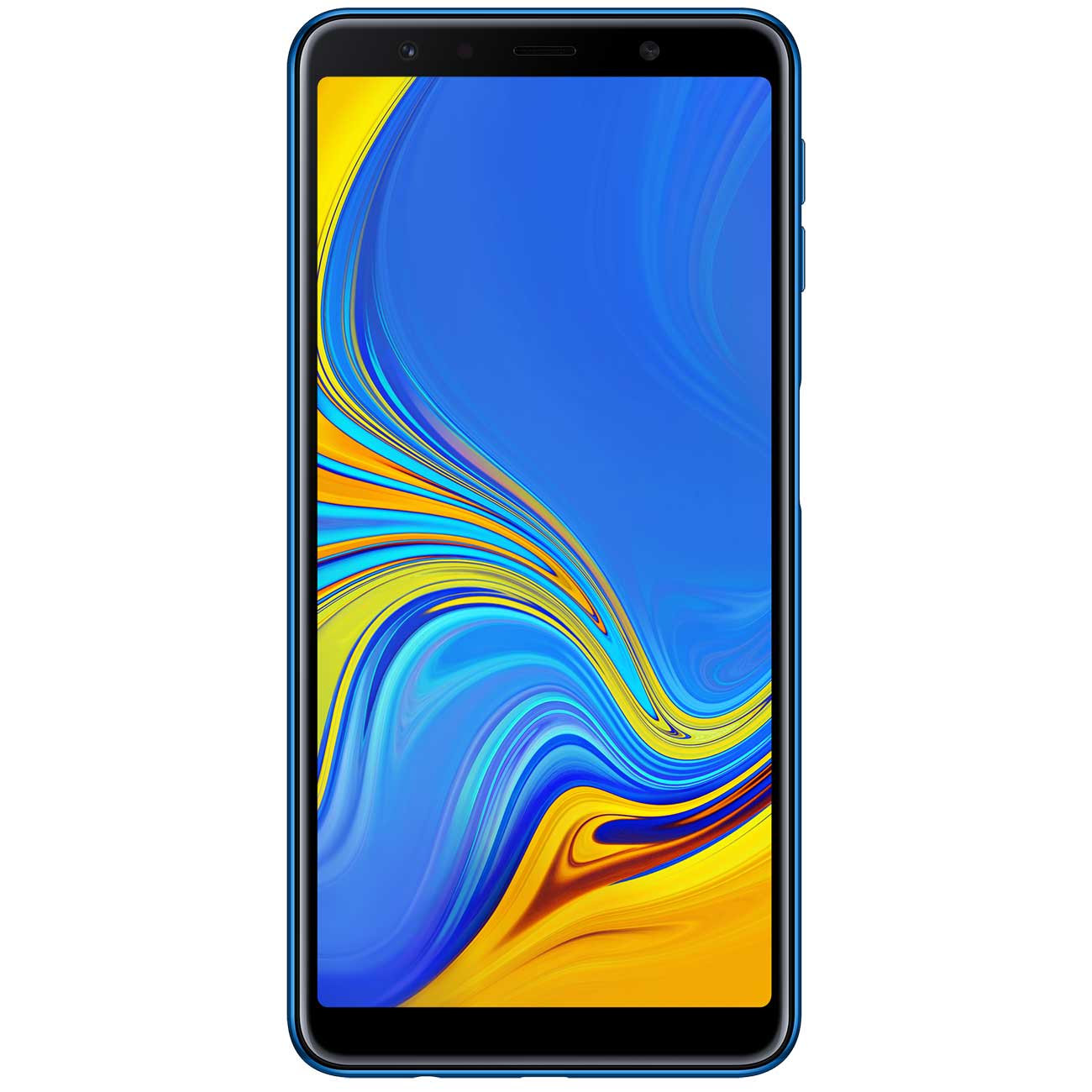 Смартфон Samsung Galaxy A7 64Gb Blue (SM-A750FN) - отзывы покупателей и  владельцев | М.Видео - Москва