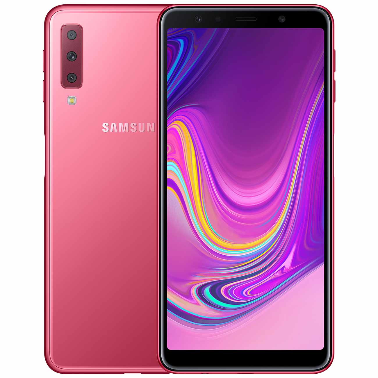 Купить Смартфон Samsung Galaxy A7 64Gb Pink (SM-A750FN) в каталоге интернет  магазина М.Видео по выгодной цене с доставкой, отзывы, фотографии - Москва