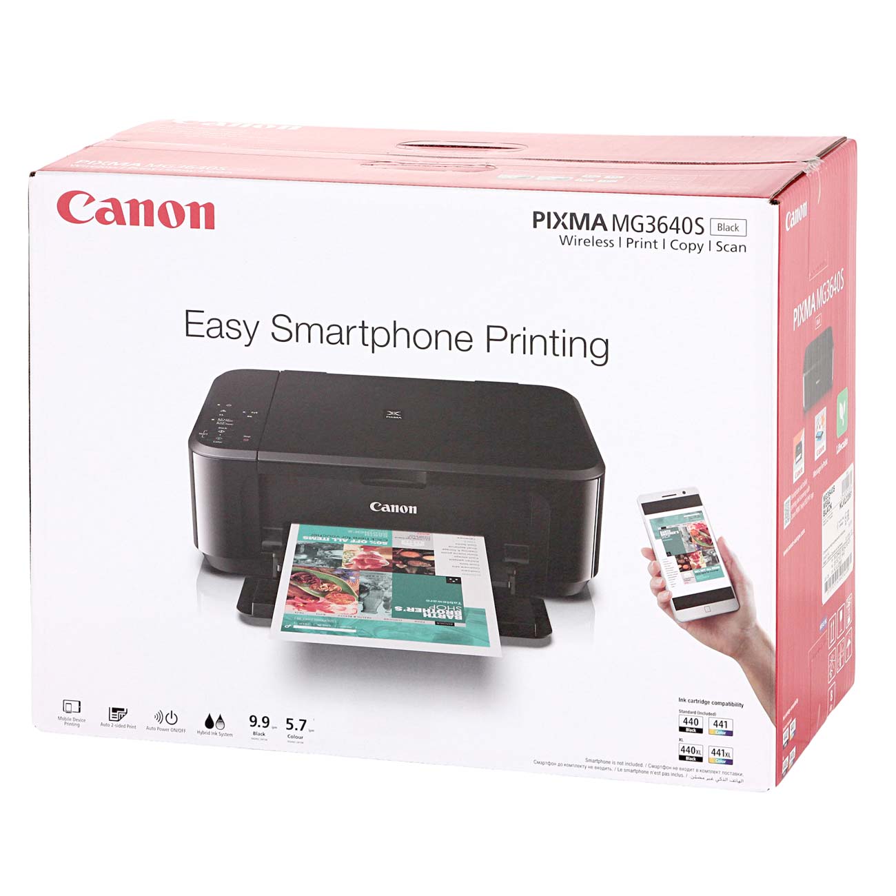 Струйное МФУ Canon PIXMA MG3640S Black - отзывы покупателей и владельцев |  М.Видео - Москва