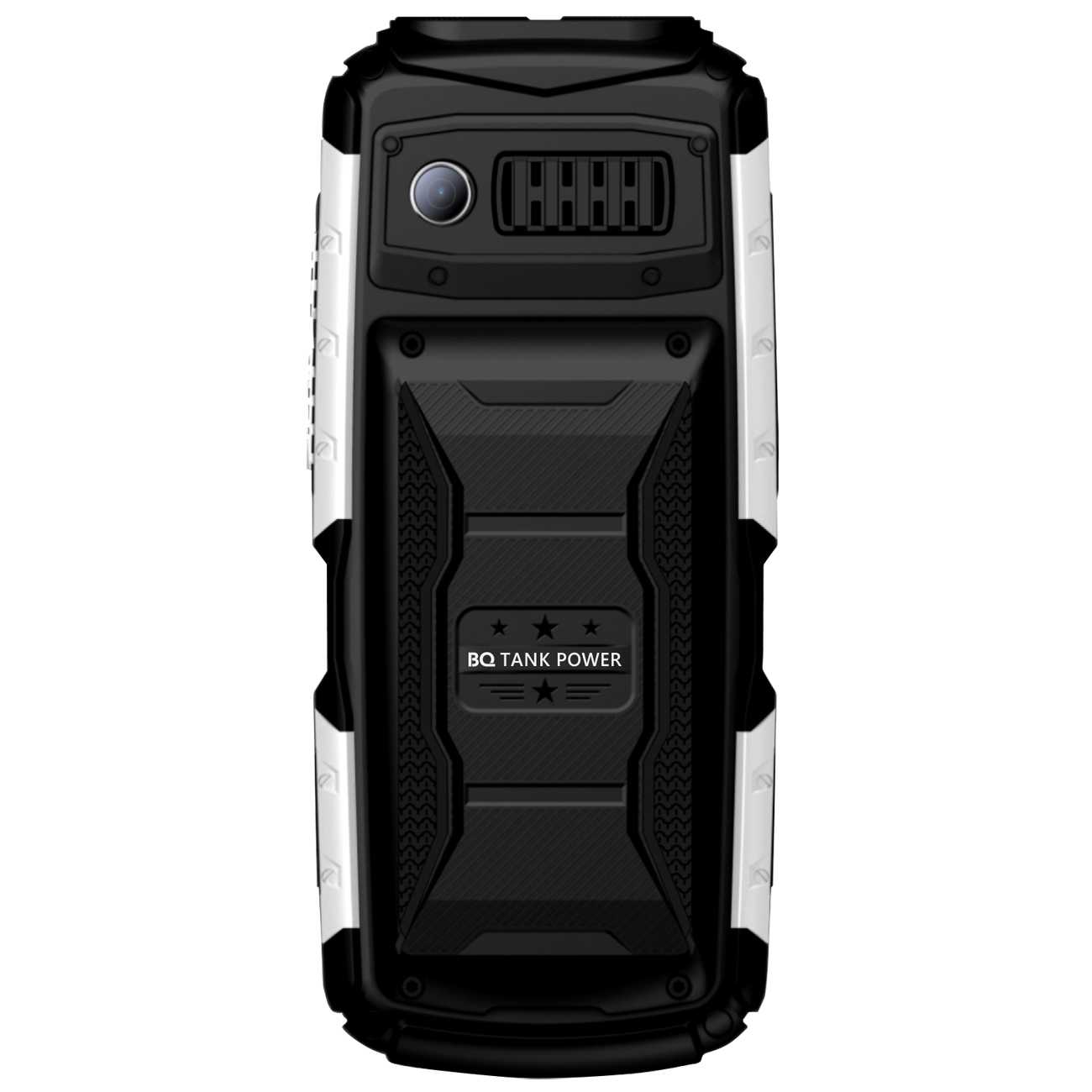 Купить Мобильный телефон BQ mobile BQ-2430 Tank Power Black/Silver в  каталоге интернет магазина М.Видео по выгодной цене с доставкой, отзывы,  фотографии - Москва