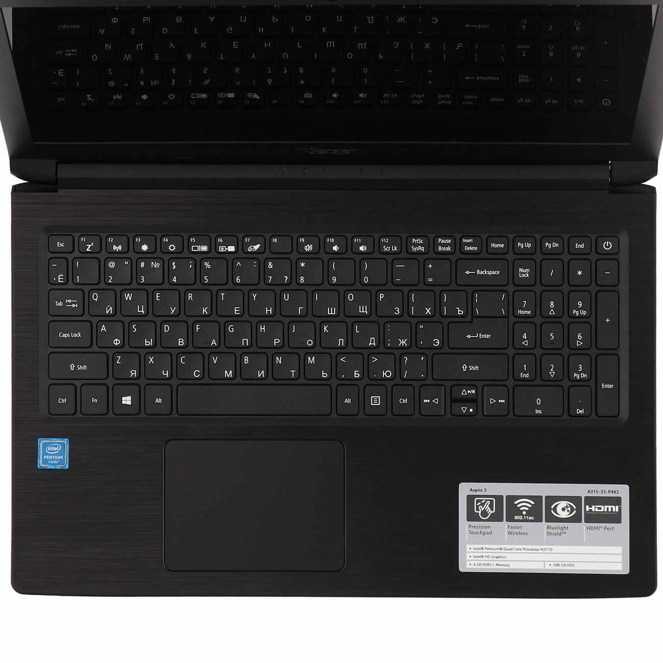 Купить Ноутбук Acer Aspire A315-33-P4X3 NX.GY3ER.008 в каталоге интернет  магазина М.Видео по выгодной цене с доставкой, отзывы, фотографии - Москва