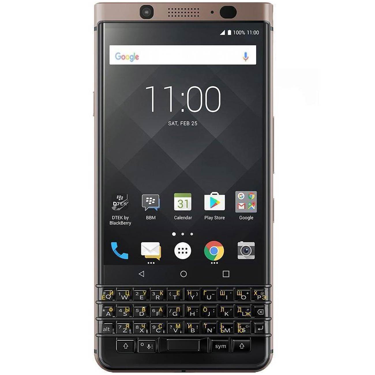 Купить Смартфон BlackBerry KeyOne Bronze (BBB100-5) в каталоге интернет  магазина М.Видео по выгодной цене с доставкой, отзывы, фотографии - Москва