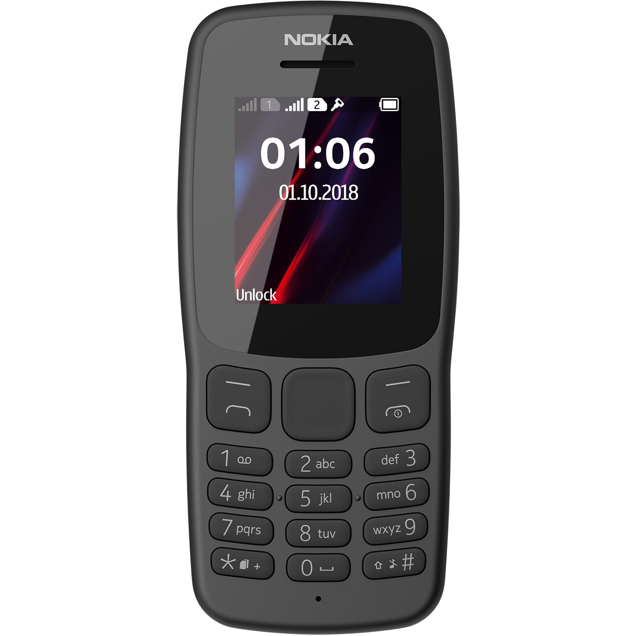 Купить Мобильный телефон Nokia 106 Gray (TA-1114) в каталоге интернет  магазина М.Видео по выгодной цене с доставкой, отзывы, фотографии - Москва