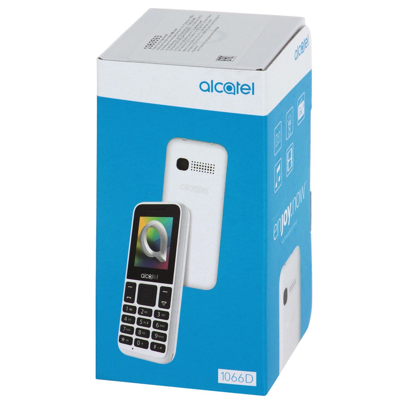 Купить Мобильный телефон Alcatel 1066D White в каталоге интернет магазина  М.Видео по выгодной цене с доставкой, отзывы, фотографии - Москва