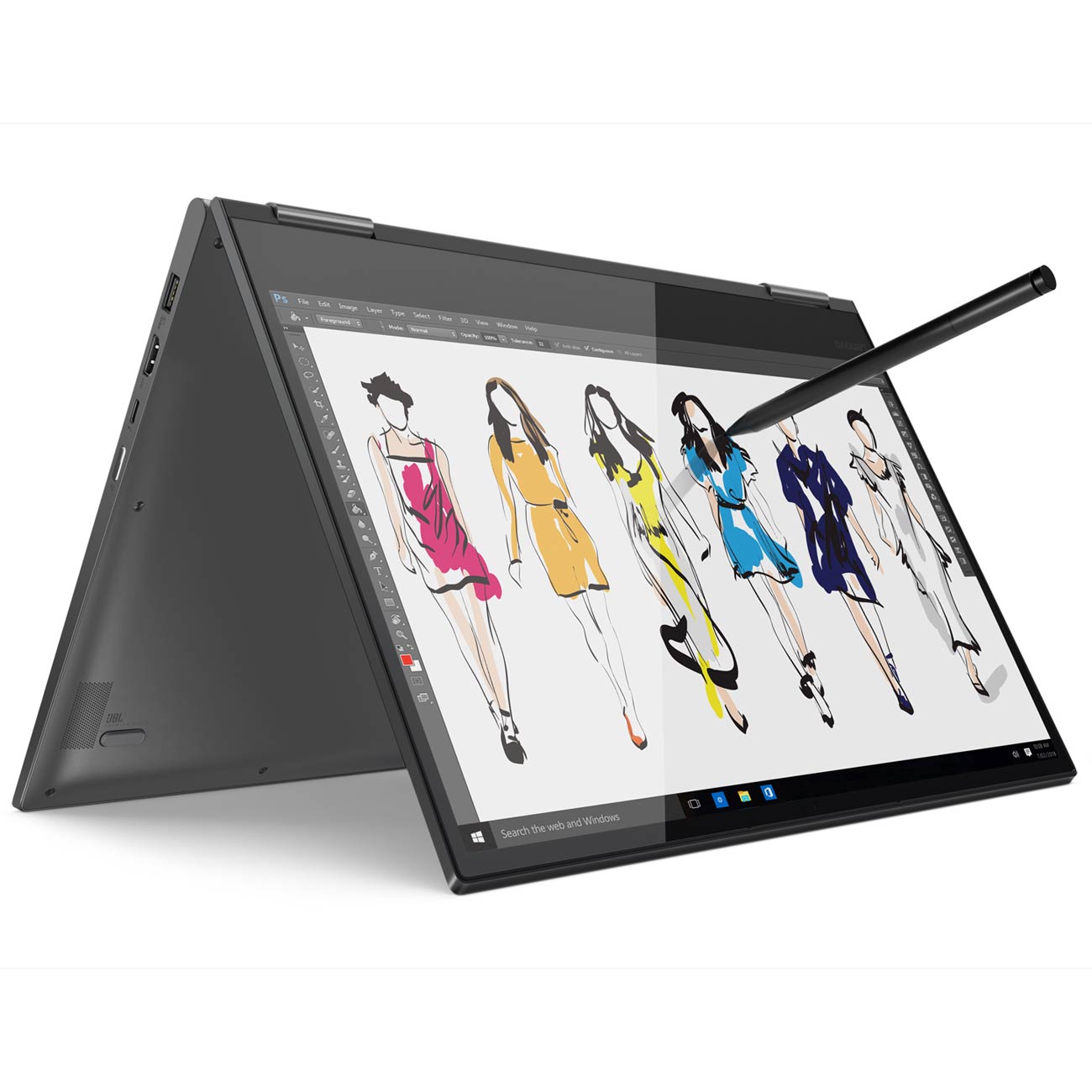 Купить Ноутбук-трансформер Lenovo Yoga 730-15IWL (81JS000SRU) в каталоге  интернет магазина М.Видео по выгодной цене с доставкой, отзывы, фотографии  - Москва