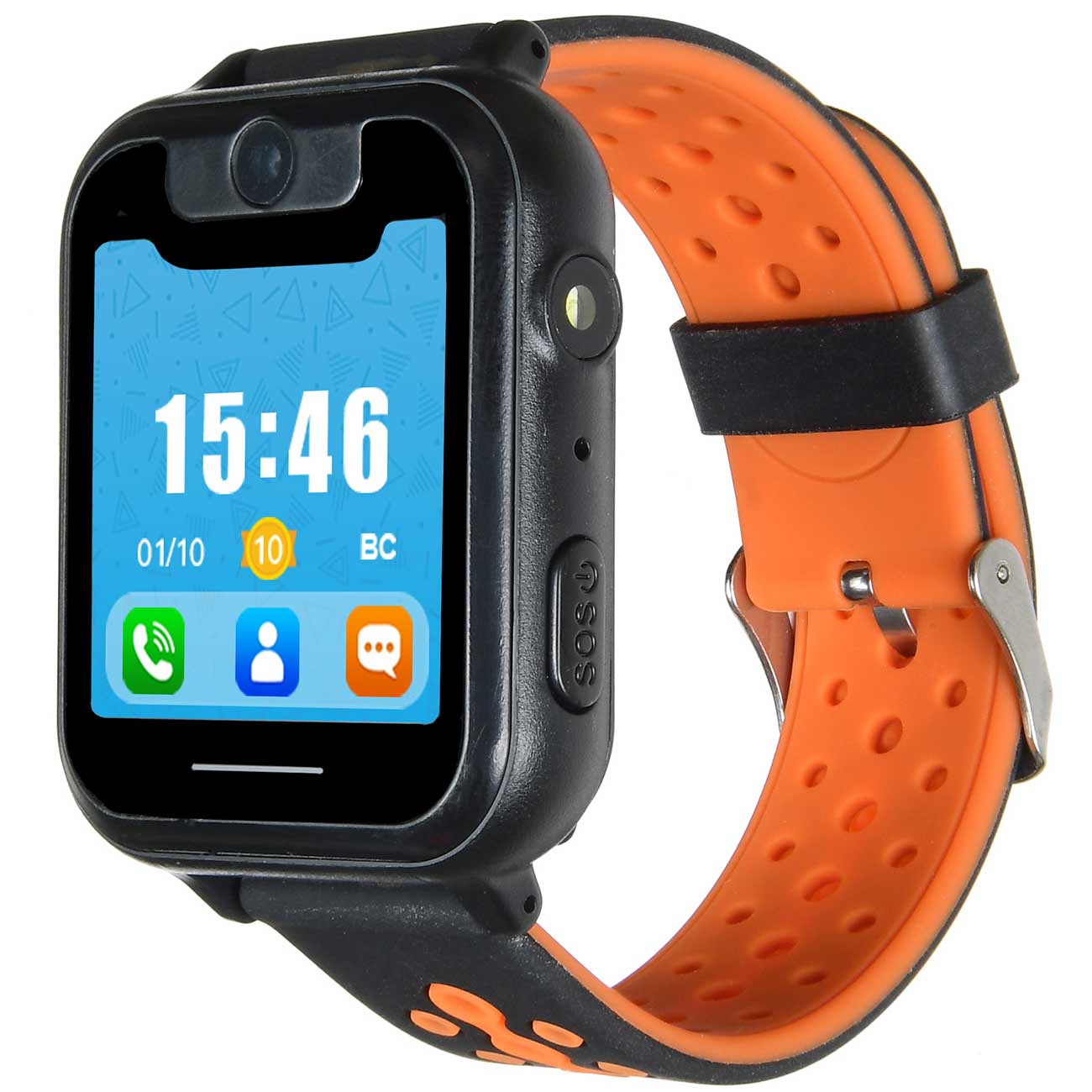 Купить Часы с GPS трекером Digma Kid K7m Black/Orange в каталоге интернет  магазина М.Видео по выгодной цене с доставкой, отзывы, фотографии - Москва