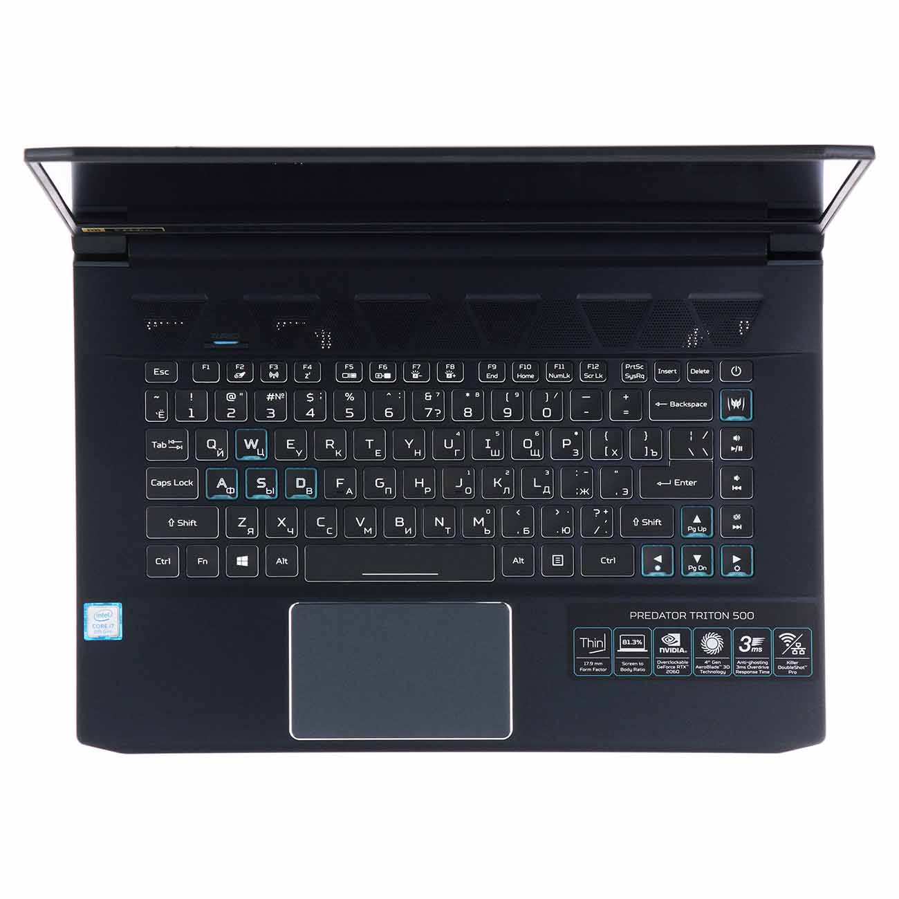 Купить Ноутбук игровой Acer Predator Triton 500 PT515-51-716M в каталоге  интернет магазина М.Видео по выгодной цене с доставкой, отзывы, фотографии  - Москва