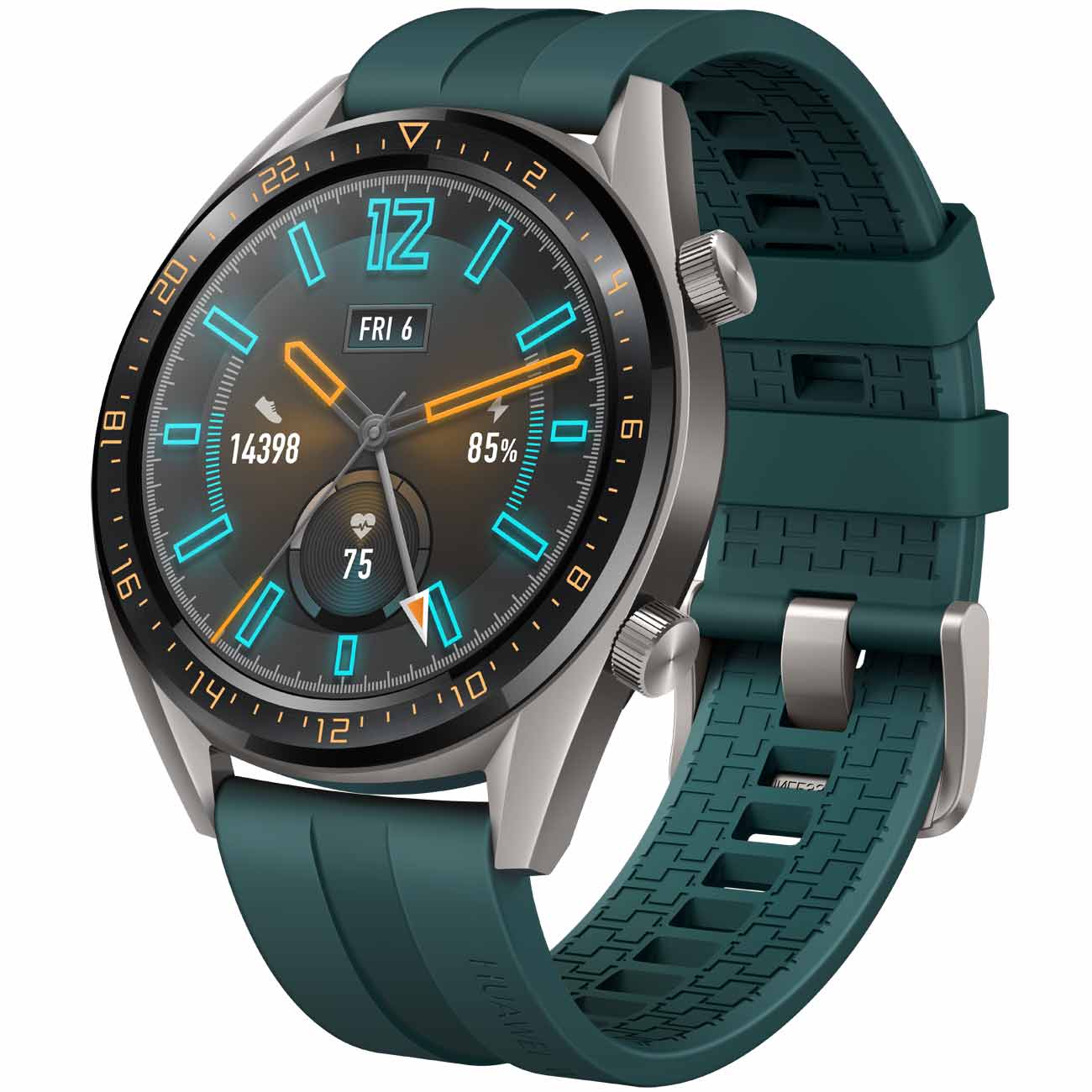 Купить Смарт-часы HUAWEI Watch GT Active Titanium Grey, рем. Dark Green в  каталоге интернет магазина М.Видео по выгодной цене с доставкой, отзывы,  фотографии - Москва