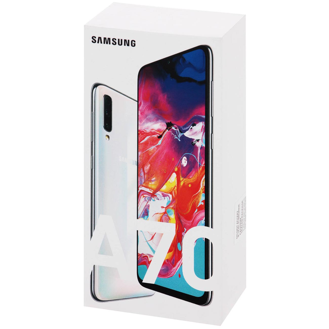 Купить Смартфон Samsung Galaxy A70 (2019) 128Gb White (SM-A705FN) в  каталоге интернет магазина М.Видео по выгодной цене с доставкой, отзывы,  фотографии - Москва