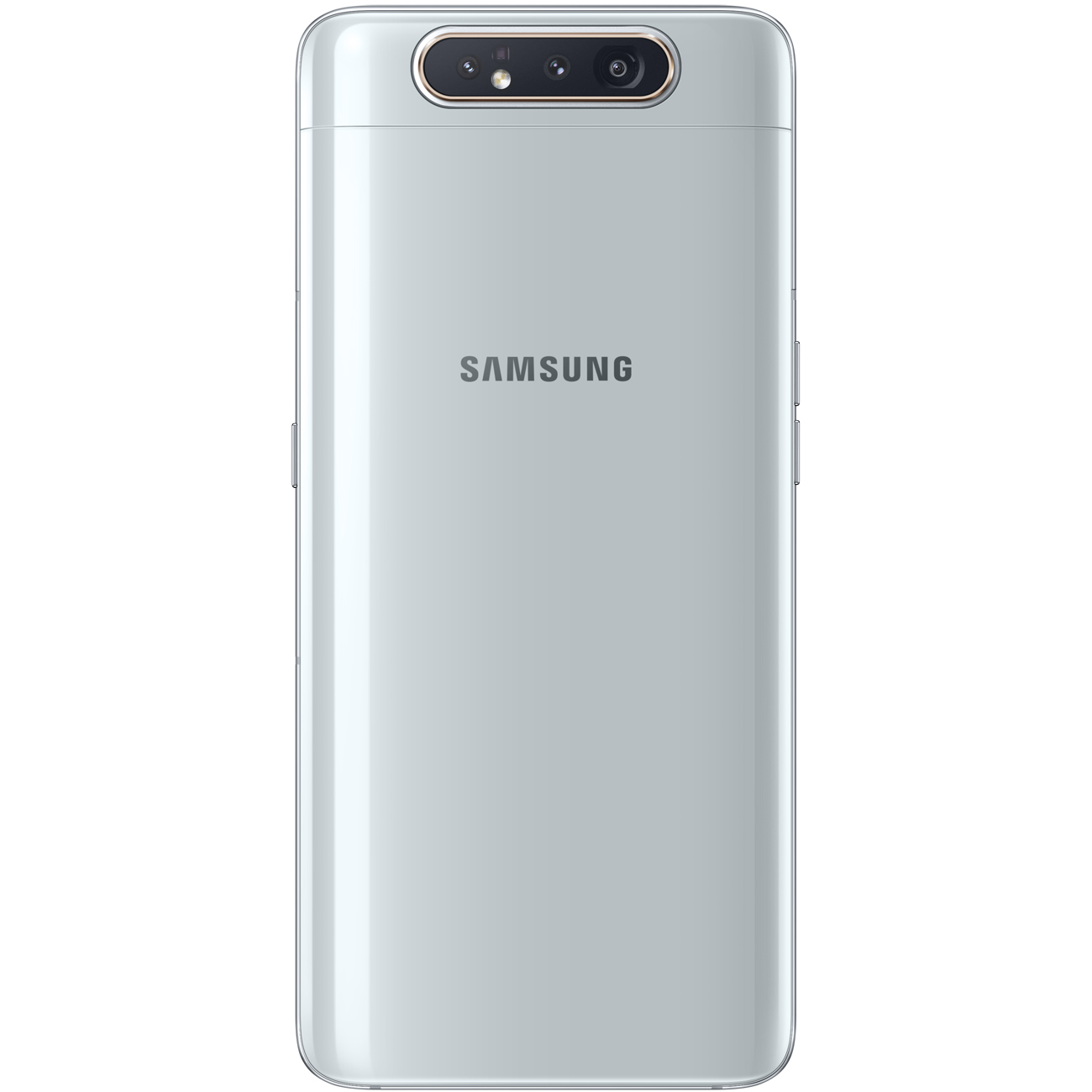 Купить Смартфон Samsung Galaxy A80 (2019) 128Gb Silver (SM-A805F) в  каталоге интернет магазина М.Видео по выгодной цене с доставкой, отзывы,  фотографии - Москва