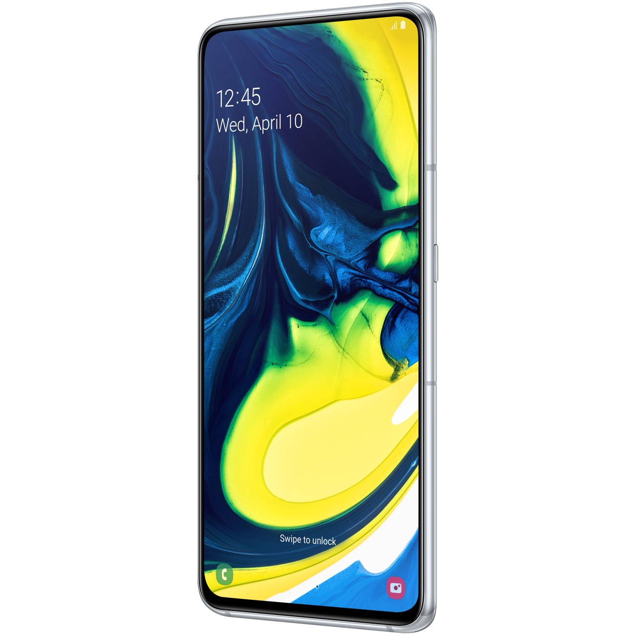 Купить Смартфон Samsung Galaxy A80 (2019) 128Gb Silver (SM-A805F) в  каталоге интернет магазина М.Видео по выгодной цене с доставкой, отзывы,  фотографии - Москва