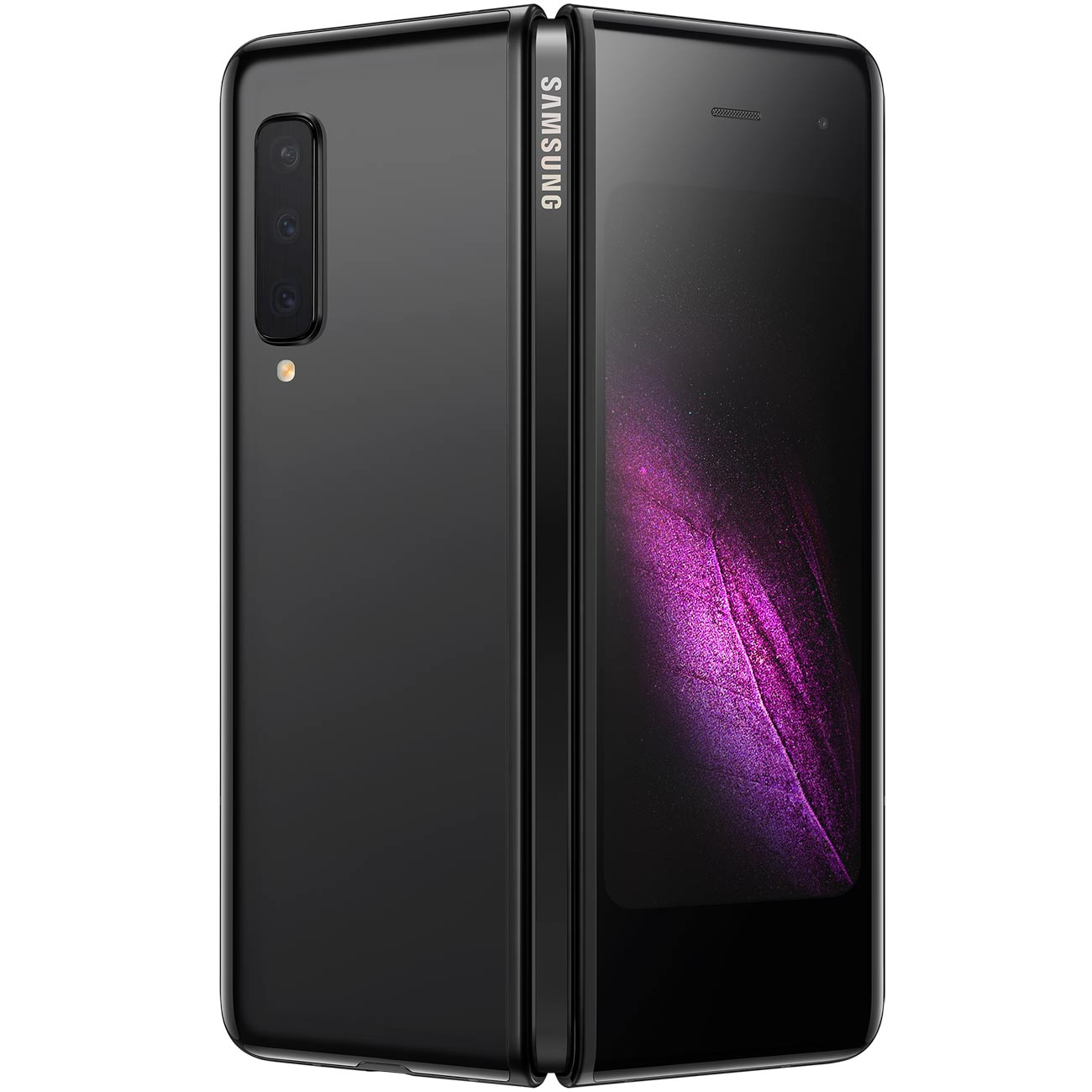 Купить Смартфон Samsung Galaxy Fold Black (SM-F900F) в каталоге интернет  магазина М.Видео по выгодной цене с доставкой, отзывы, фотографии - Москва