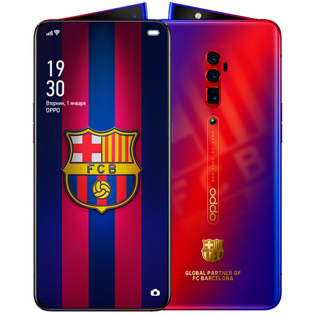 Купить Смартфон OPPO Reno 10x Zoom FC Barcelona Edition в каталоге интернет  магазина М.Видео по выгодной цене с доставкой, отзывы, фотографии - Москва