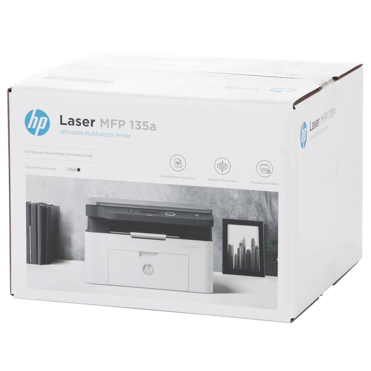 Купить Лазерное МФУ HP Laser 135a 4ZB82A в каталоге интернет магазина  М.Видео по выгодной цене с доставкой, отзывы, фотографии - Москва