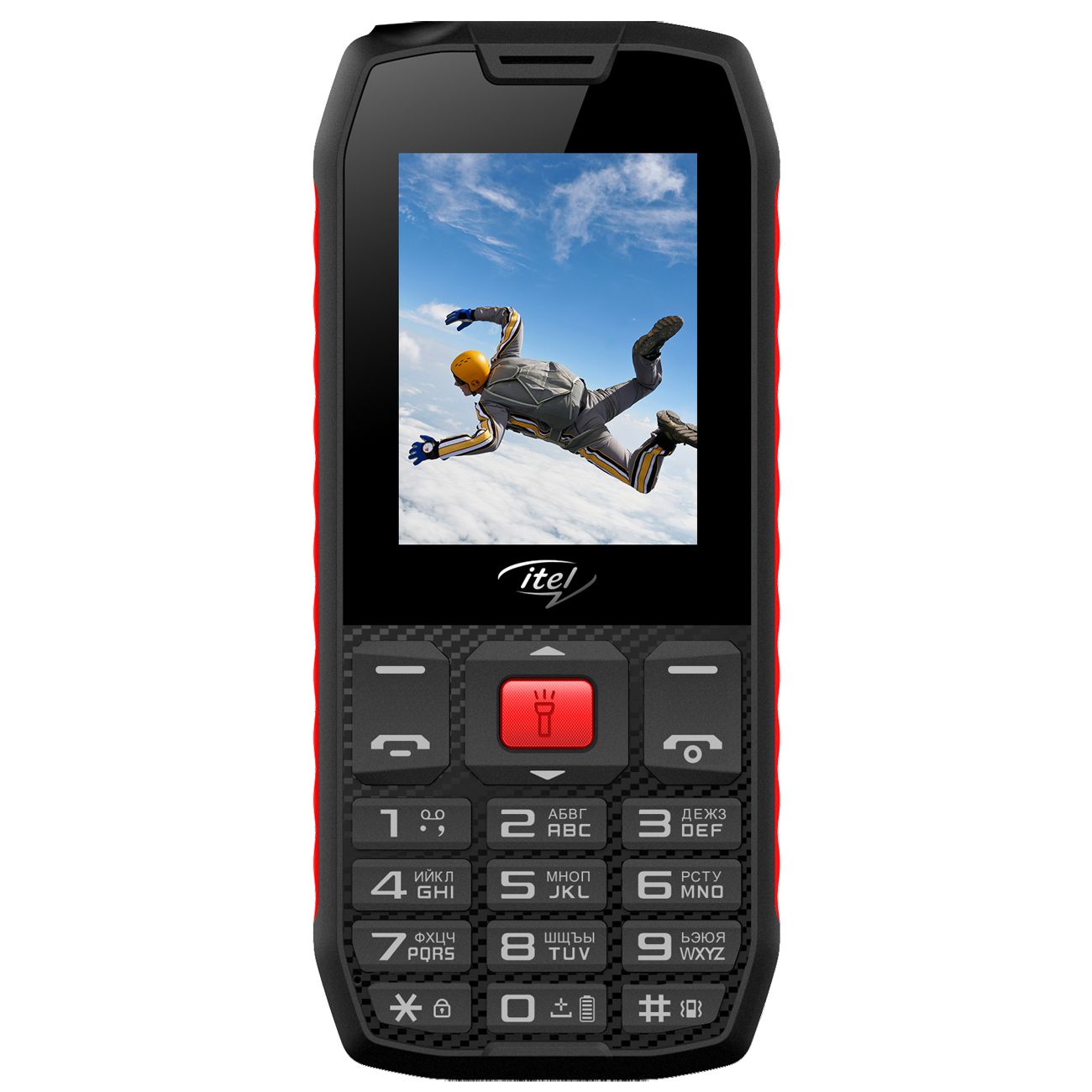 телефон itel it4510 red (60) фото