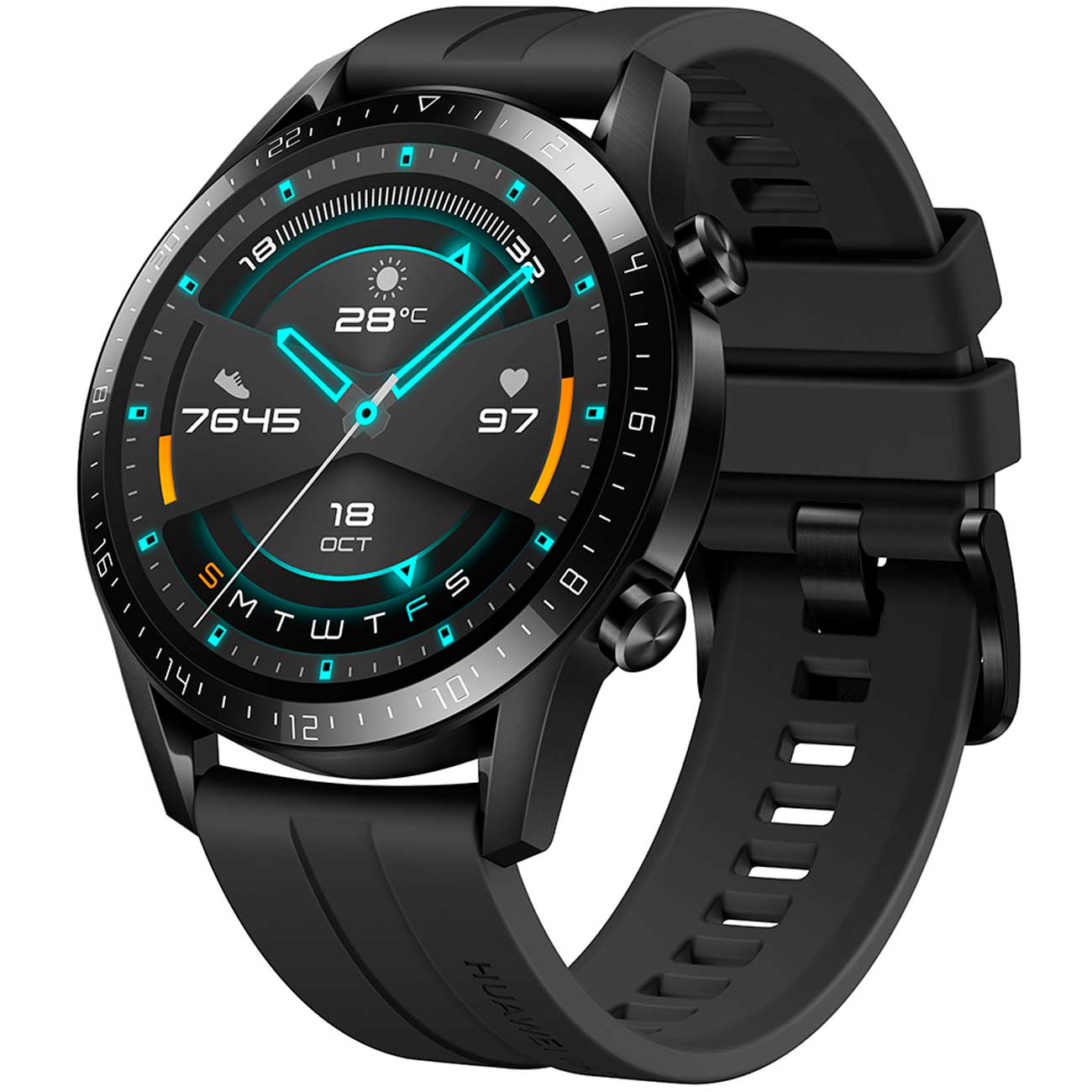 HUAWEI Watch GT2 Matte Black Black LTN B19