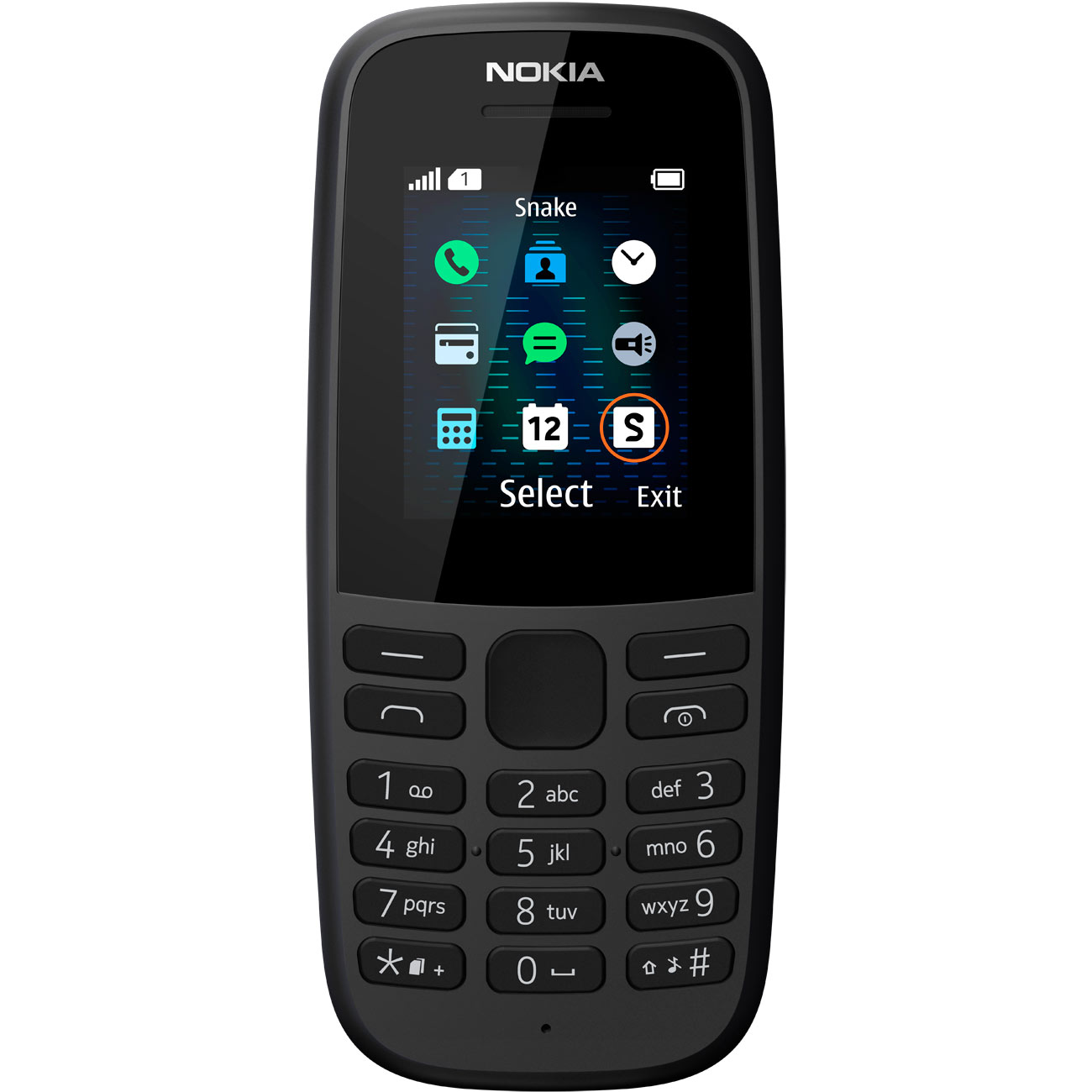 Купить Мобильный телефон Nokia 105SS (2019) Black (ТА-1203) в каталоге  интернет магазина М.Видео по выгодной цене с доставкой, отзывы, фотографии  - Москва