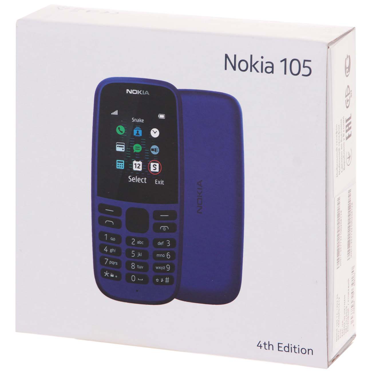 Купить Мобильный телефон Nokia 105SS (2019) Black (ТА-1203) в каталоге  интернет магазина М.Видео по выгодной цене с доставкой, отзывы, фотографии  - Москва