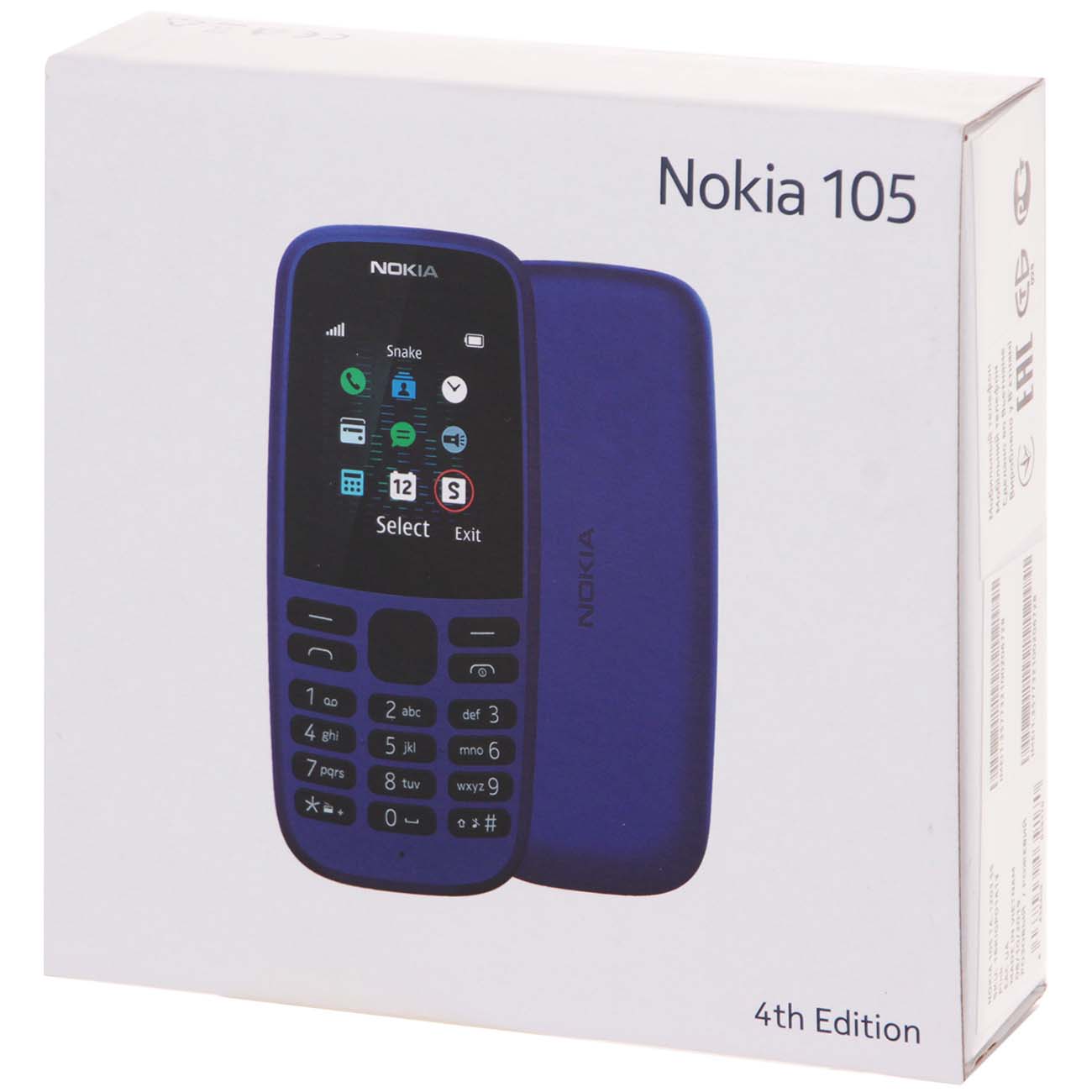 Купить Мобильный телефон Nokia 105SS (2019) Blue (ТА-1203) в каталоге  интернет магазина М.Видео по выгодной цене с доставкой, отзывы, фотографии  - Москва