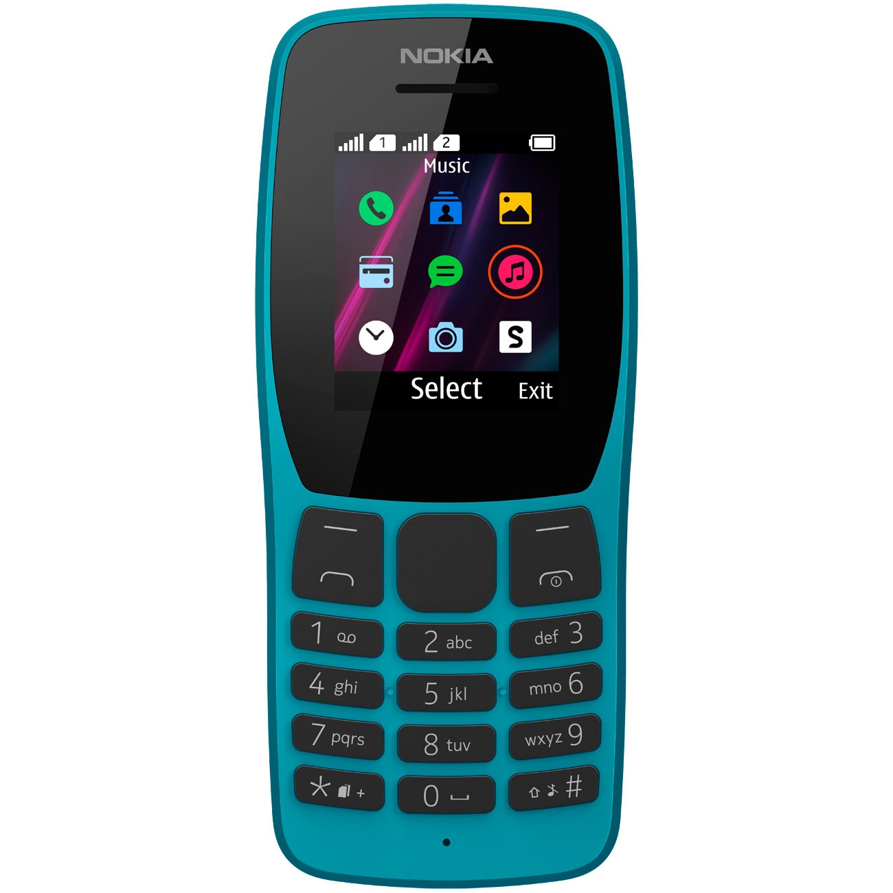 Купить Мобильный телефон Nokia 110DS (2019) Blue (ТА-1192) в каталоге  интернет магазина М.Видео по выгодной цене с доставкой, отзывы, фотографии  - Москва