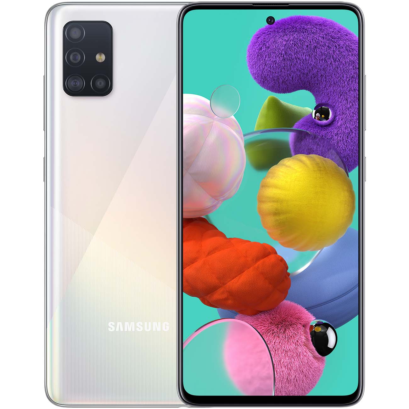 Купить Смартфон Samsung Galaxy A51 128GB White (SM-A515F) в каталоге  интернет магазина М.Видео по выгодной цене с доставкой, отзывы, фотографии  - Москва