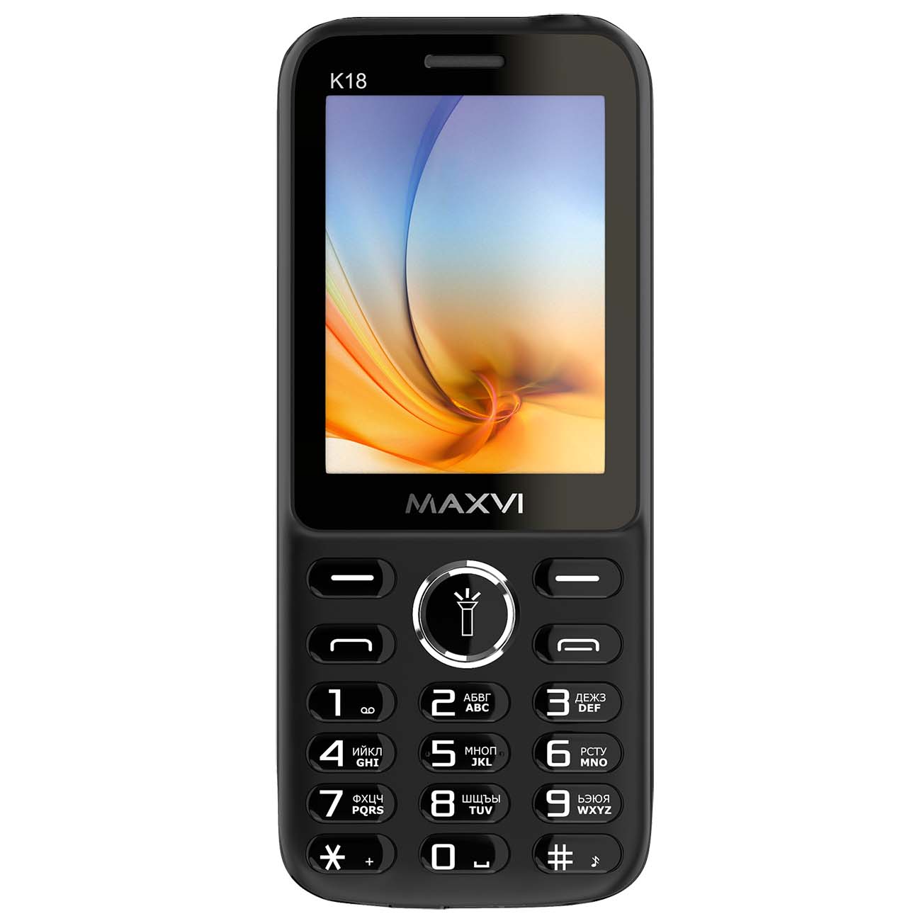 телефон maxvi k18 black (85) фото