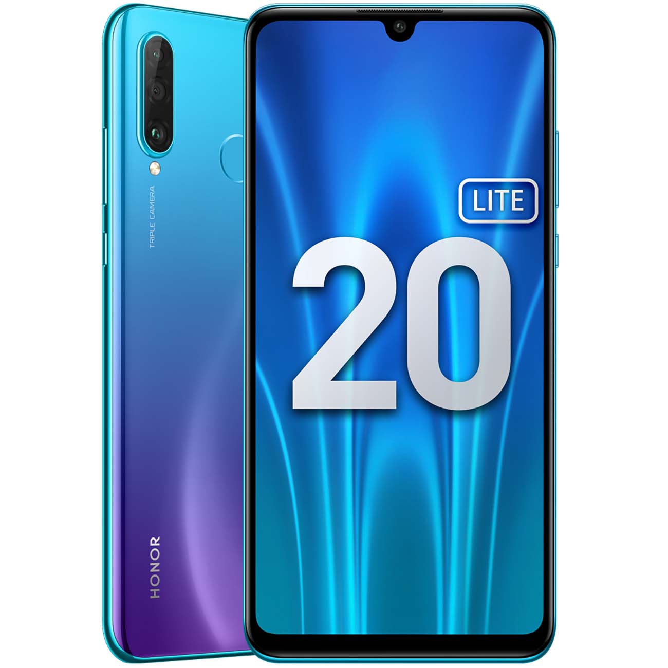 Купить Смартфон HONOR 20 Lite 4+128Gb Peacock Blue в каталоге интернет  магазина М.Видео по выгодной цене с доставкой, отзывы, фотографии - Москва