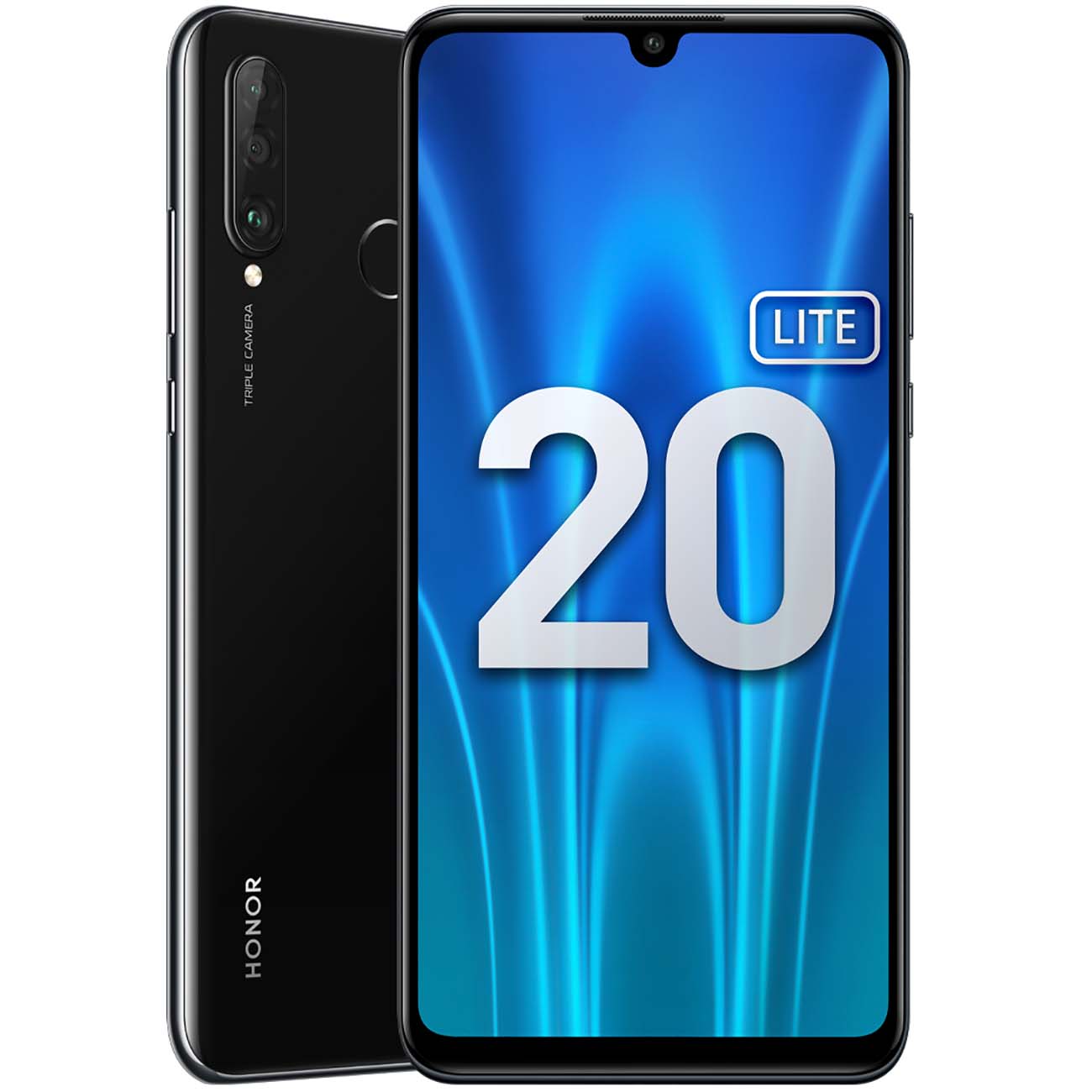 Купить Смартфон HONOR 20 Lite 4+128Gb Midnight Black в каталоге интернет  магазина М.Видео по выгодной цене с доставкой, отзывы, фотографии - Москва