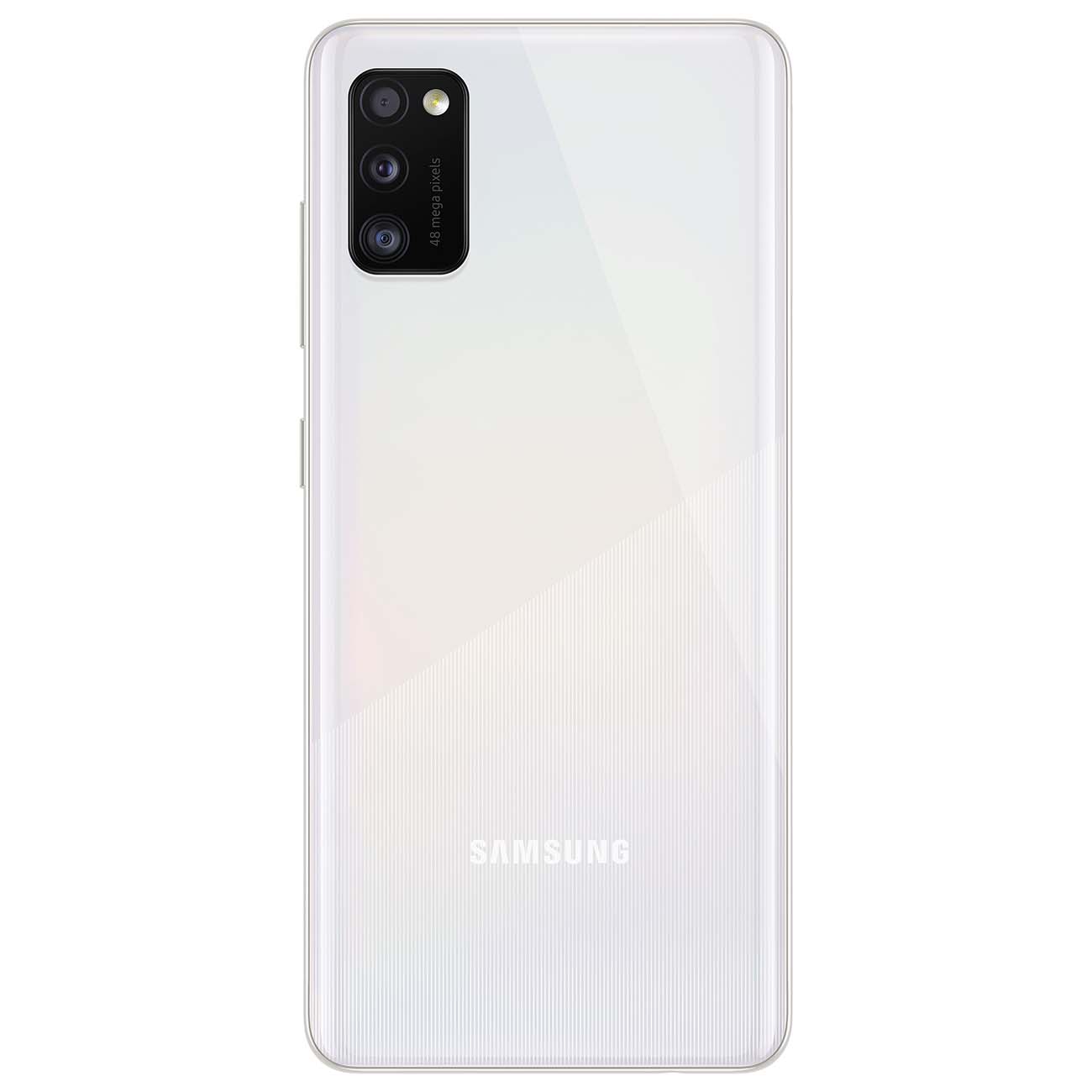 Купить Смартфон Samsung Galaxy A41 64GB White (SM-A415F/DSM) в каталоге  интернет магазина М.Видео по выгодной цене с доставкой, отзывы, фотографии  - Москва