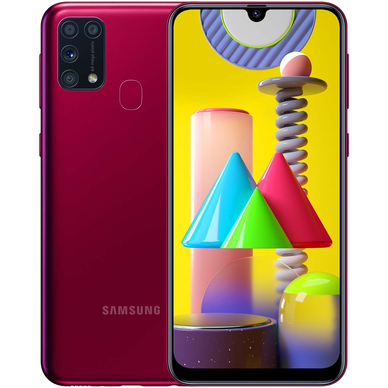 Купить Смартфон Samsung Galaxy M31 128GB Red (SM-M315F/DSN) в каталоге  интернет магазина М.Видео по выгодной цене с доставкой, отзывы, фотографии  - Москва