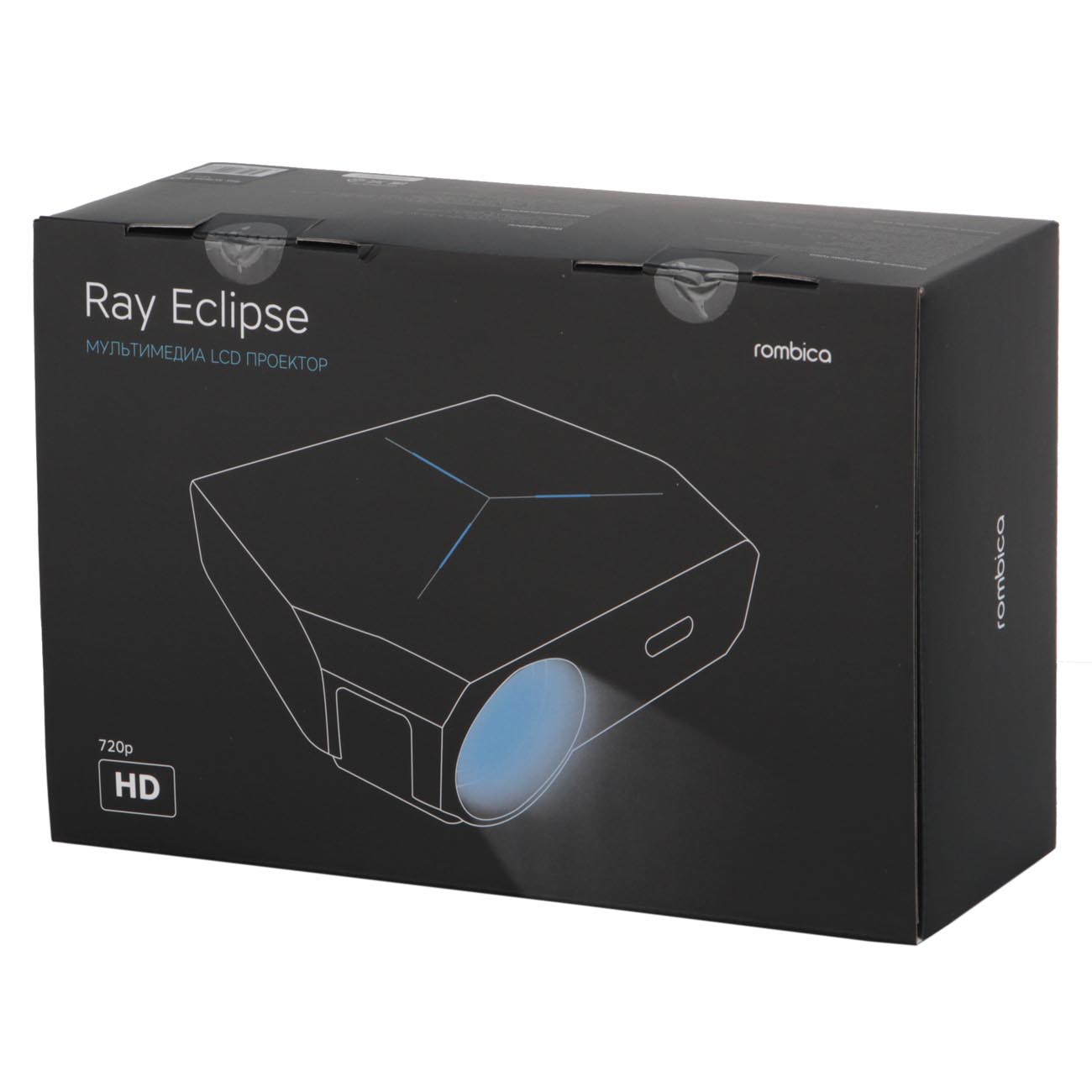 Купить Проектор Rombica Ray Eclipse Black (MPR-L730) в каталоге интернет  магазина М.Видео по выгодной цене с доставкой, отзывы, фотографии - Москва