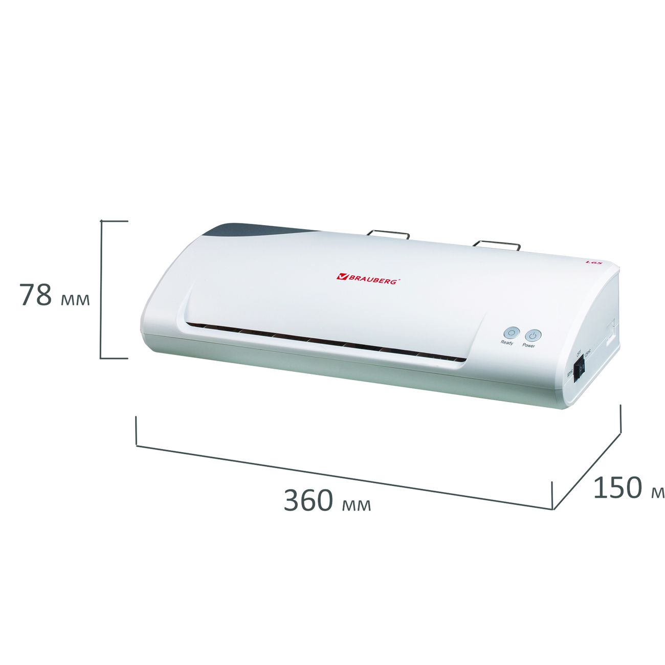 Купить Ламинатор Brauberg L65 (531352) в каталоге интернет магазина М.Видео  по выгодной цене с доставкой, отзывы, фотографии - Москва